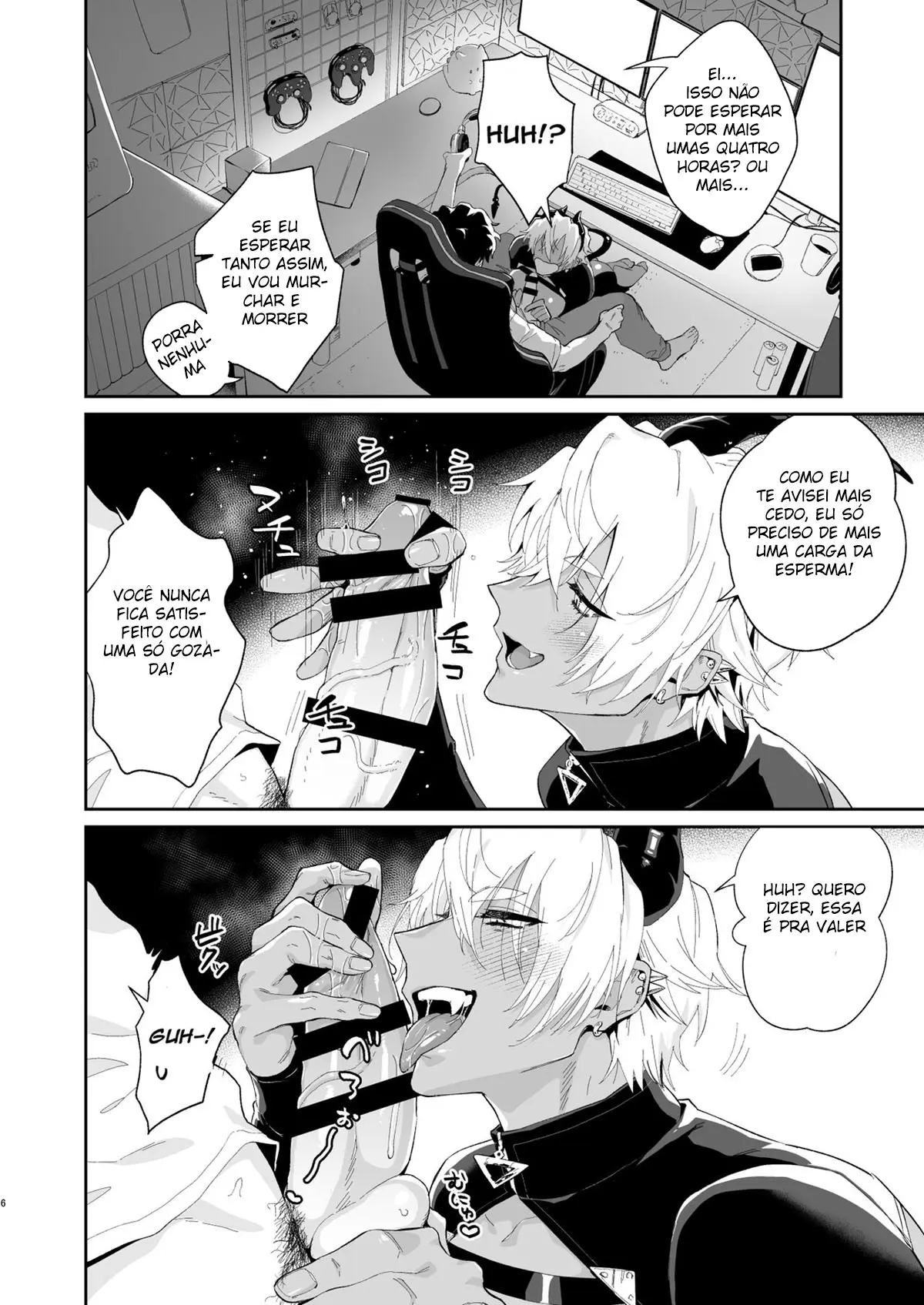 Eu Só Quero Jogar! Mas esse Incubus não para de me Chupar! Hentai – Página 6 Eu Só Quero Jogar! Mas esse Incubus não para de me Chupar! Hentai – Página 6