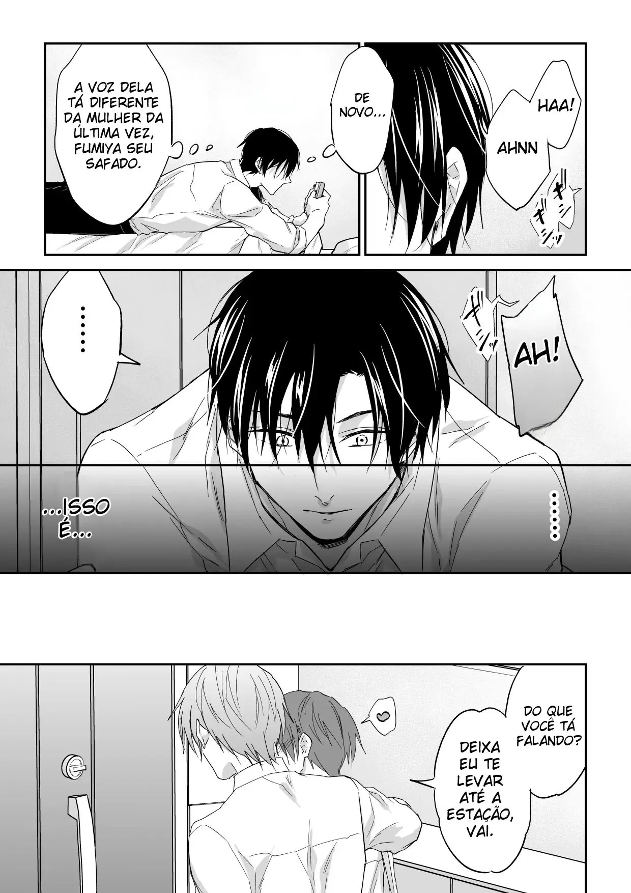 Eu Sou o Cão Escravo do Pai e do Filho Kiyosumi Hentai – Página 10