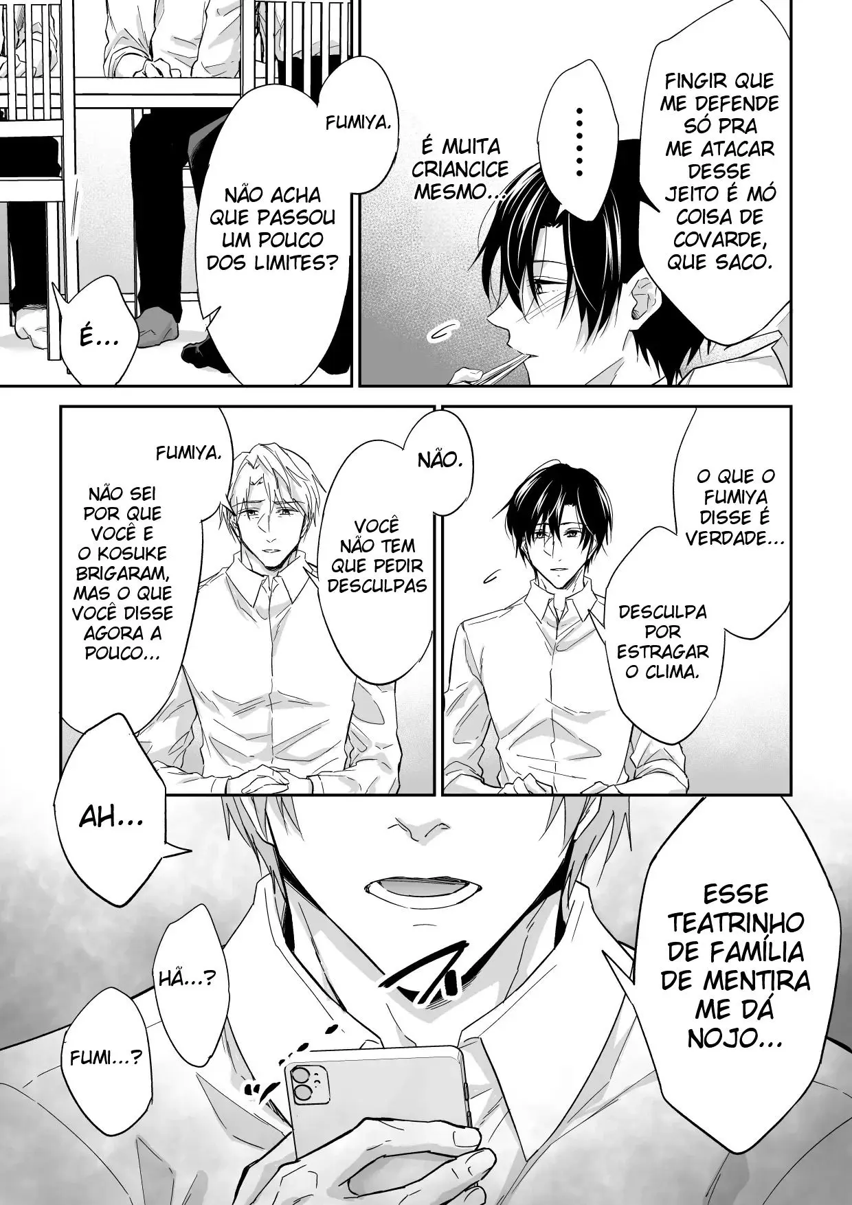 Eu Sou o Cão Escravo do Pai e do Filho Kiyosumi Hentai – Página 14