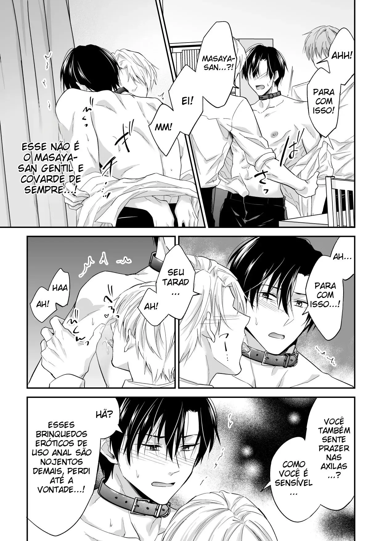 Eu Sou o Cão Escravo do Pai e do Filho Kiyosumi Hentai – Página 20