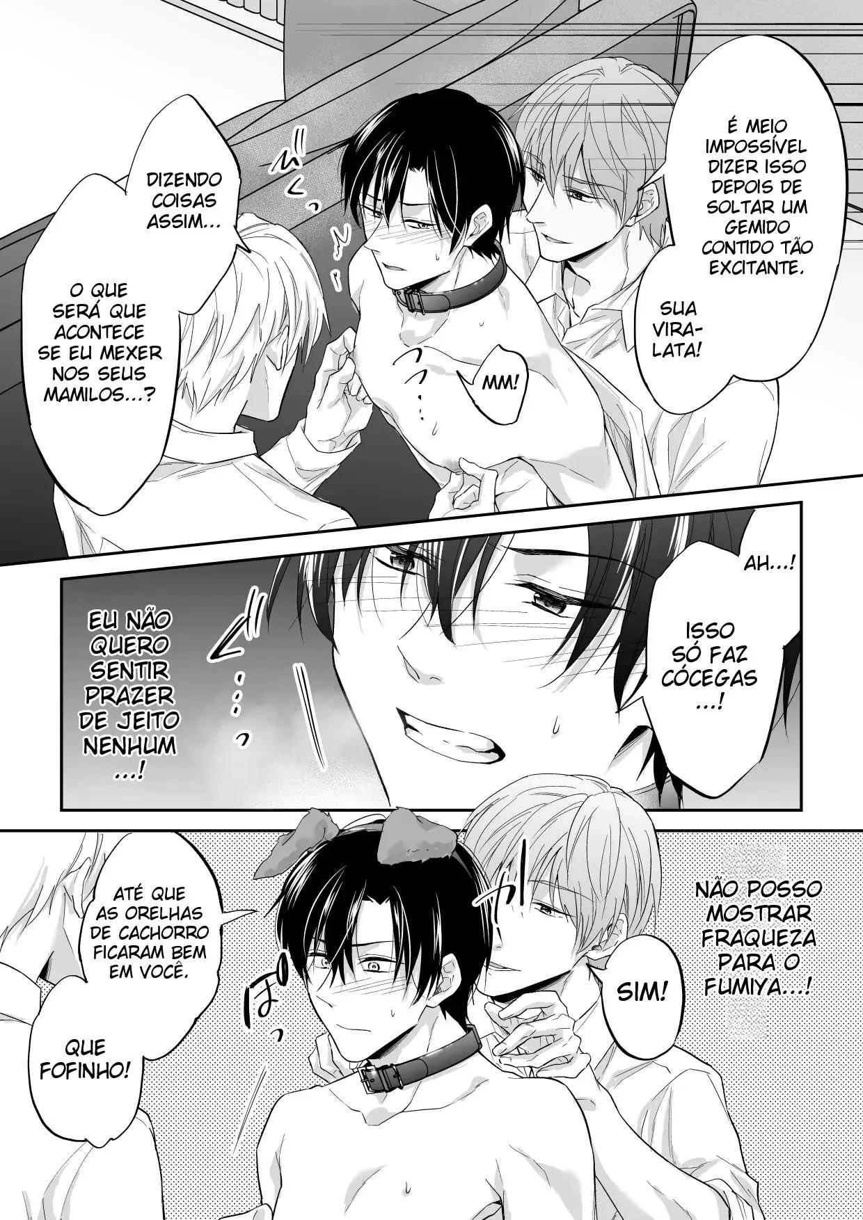 Eu Sou o Cão Escravo do Pai e do Filho Kiyosumi Hentai – Página 21
