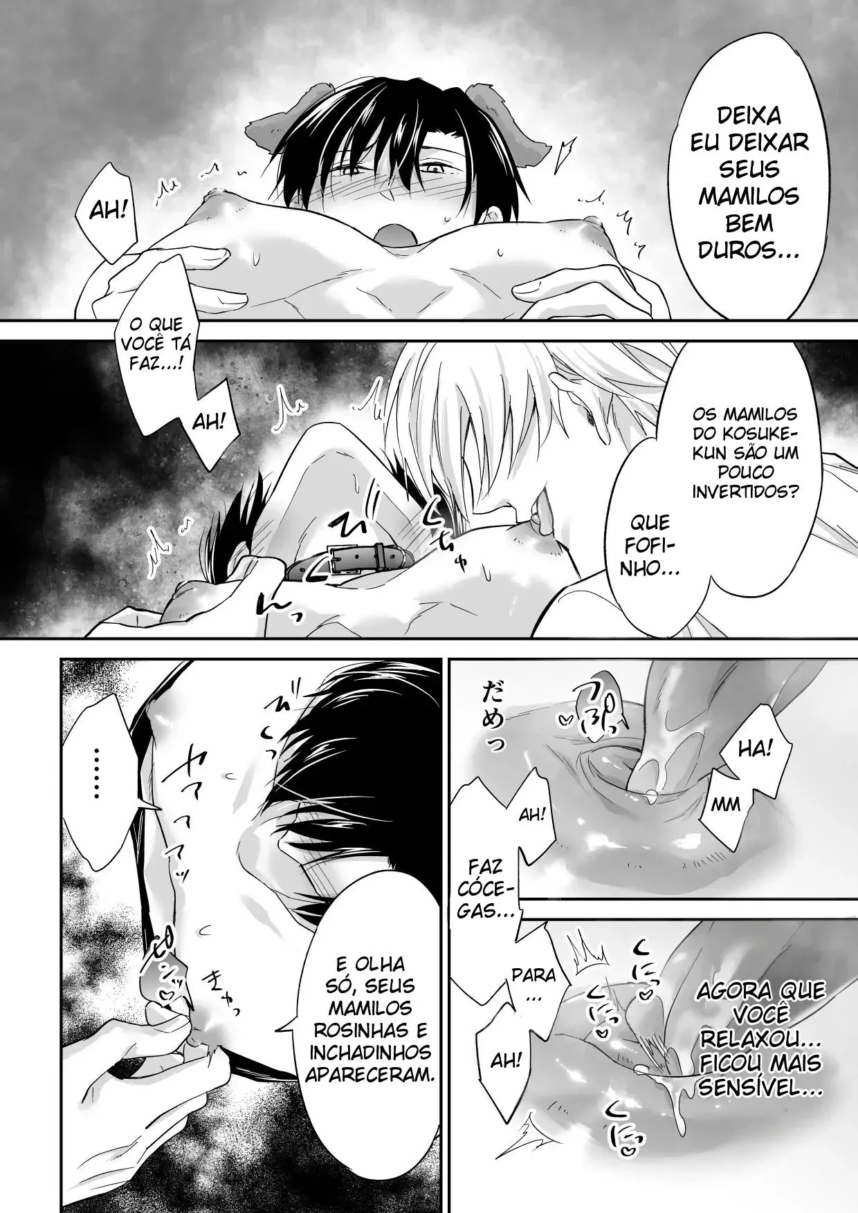 Eu Sou o Cão Escravo do Pai e do Filho Kiyosumi Hentai – Página 23