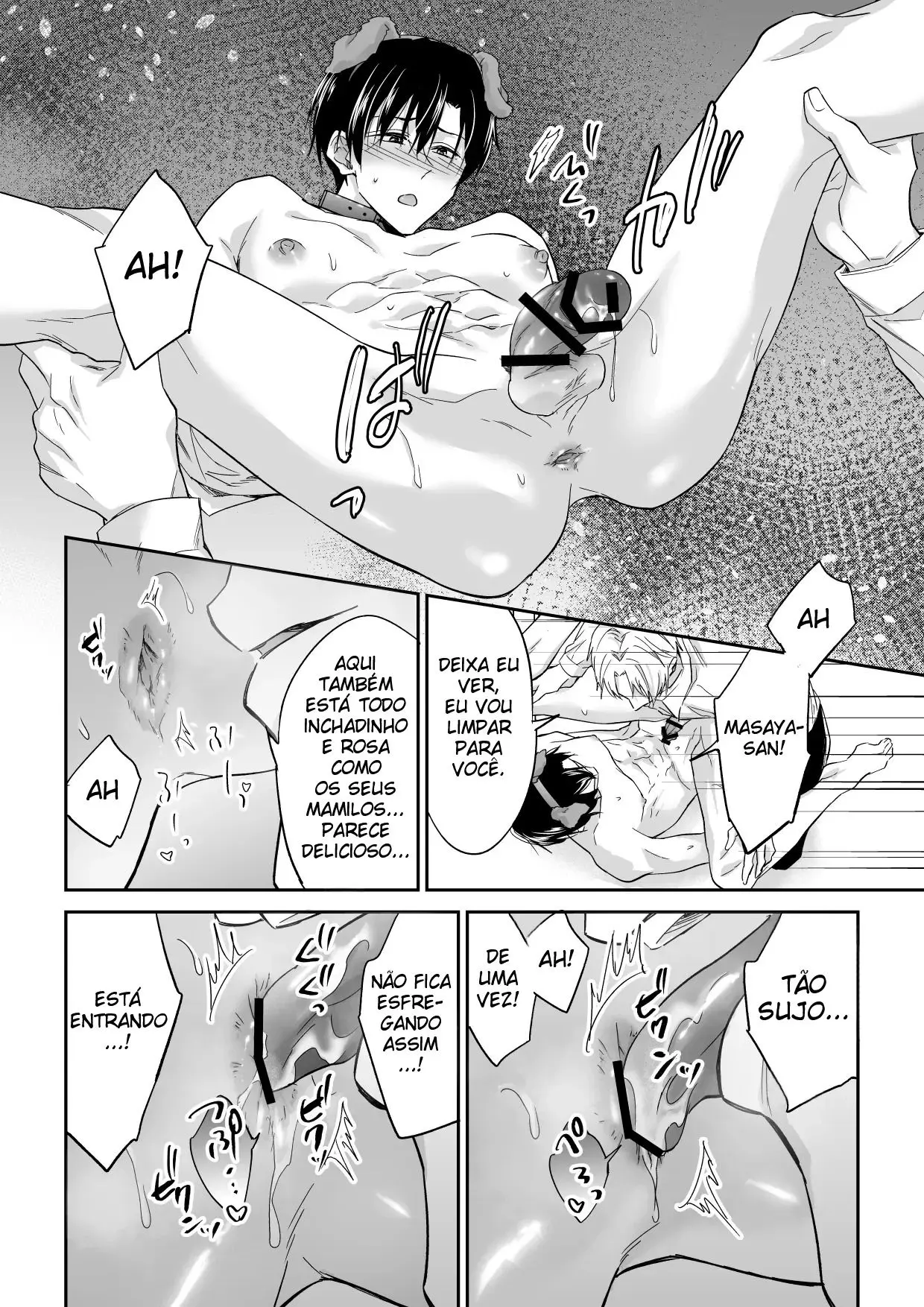 Eu Sou o Cão Escravo do Pai e do Filho Kiyosumi Hentai – Página 27