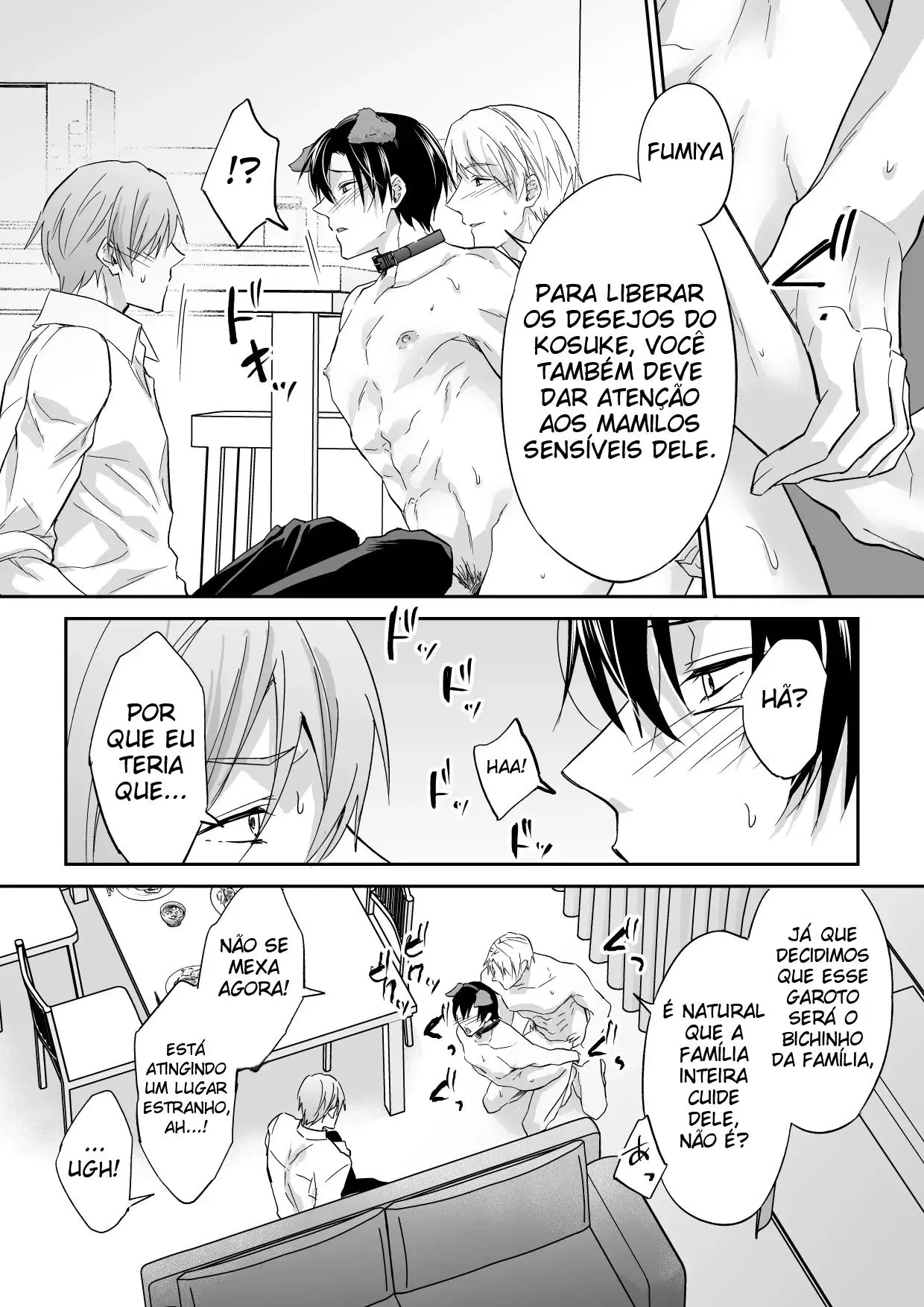 Eu Sou o Cão Escravo do Pai e do Filho Kiyosumi Hentai – Página 37