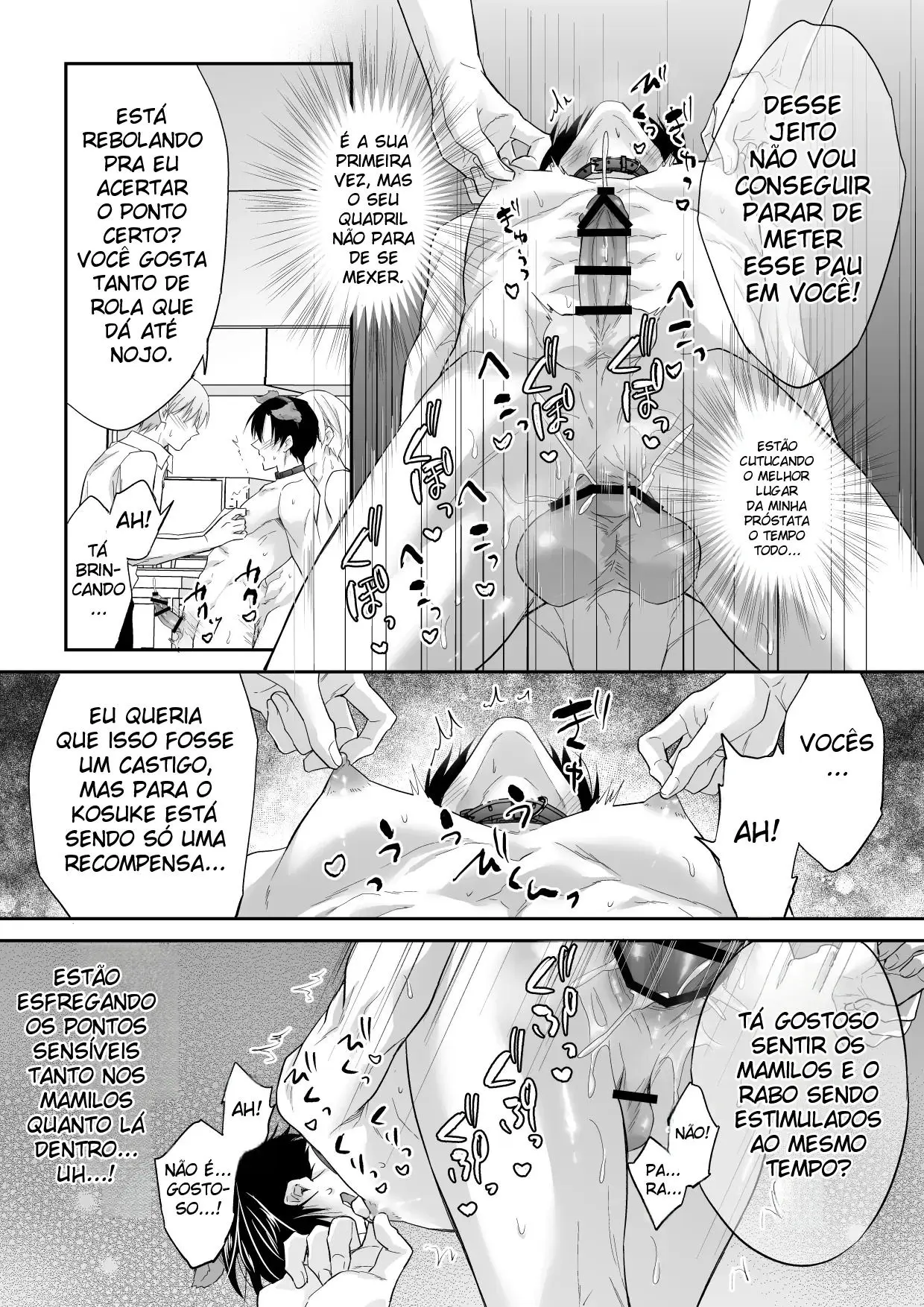 Eu Sou o Cão Escravo do Pai e do Filho Kiyosumi Hentai – Página 39