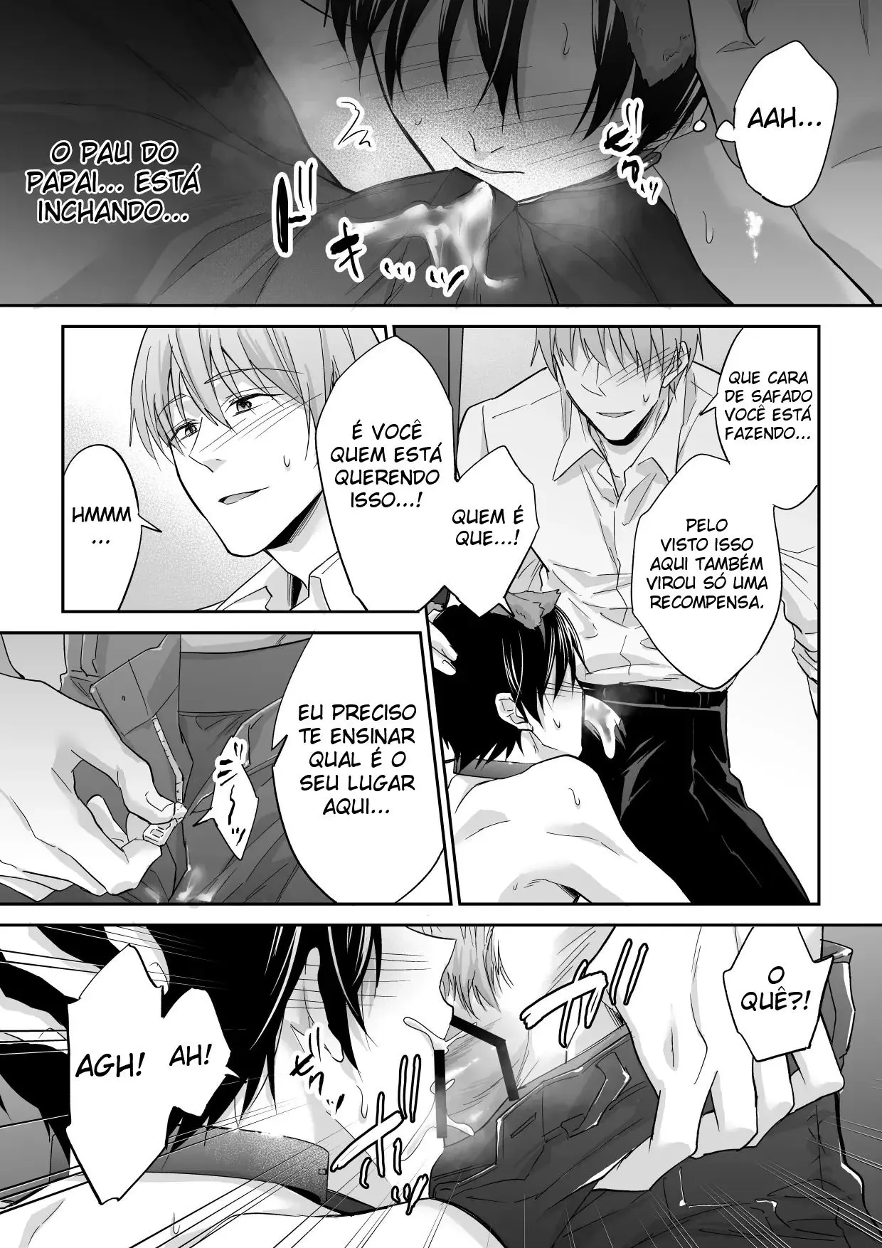 Eu Sou o Cão Escravo do Pai e do Filho Kiyosumi Hentai – Página 46