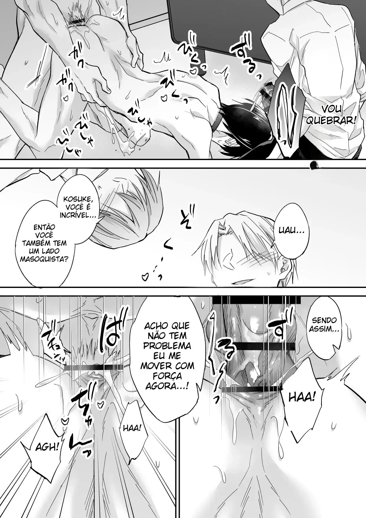 Eu Sou o Cão Escravo do Pai e do Filho Kiyosumi Hentai – Página 48