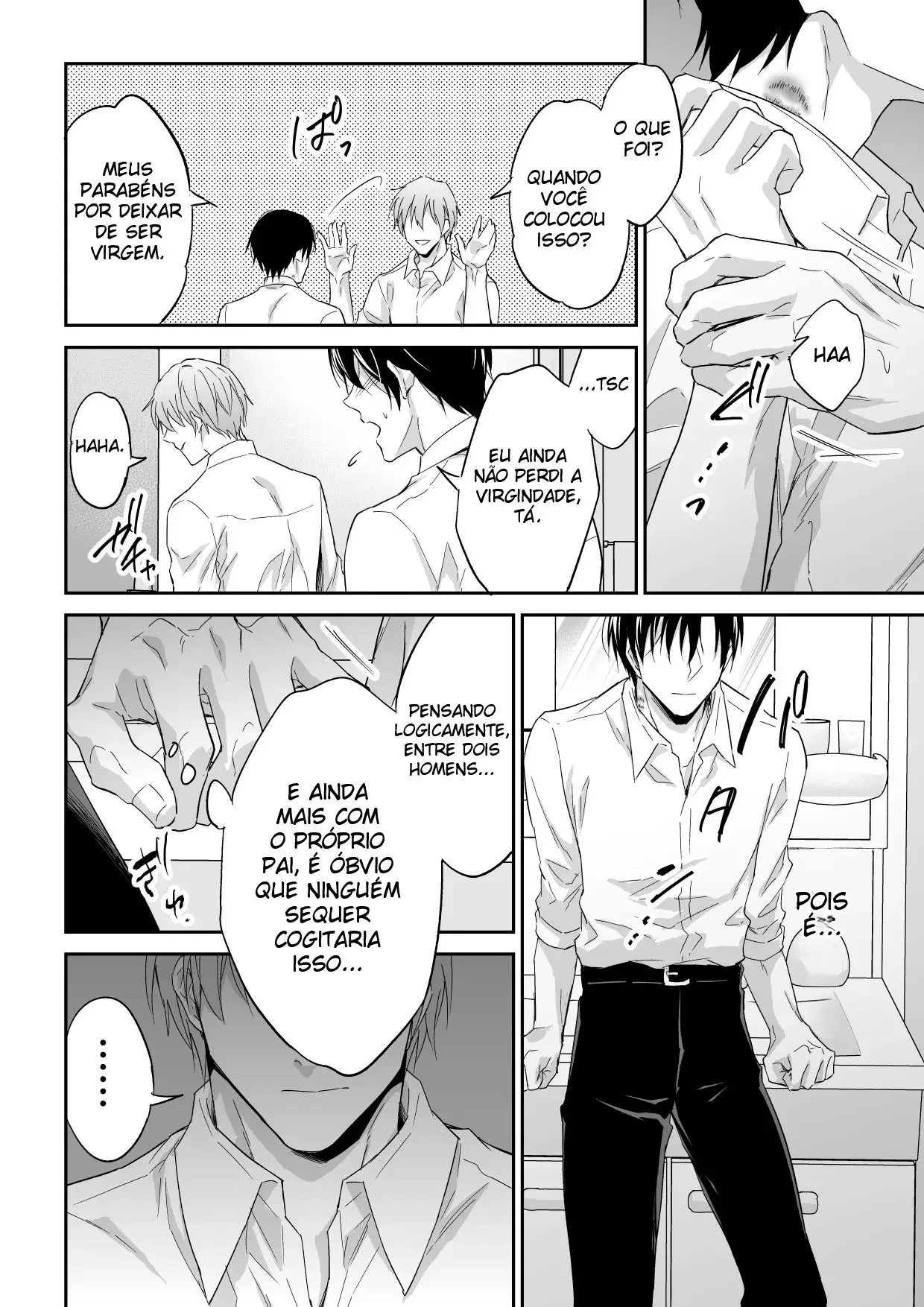 Eu Sou o Cão Escravo do Pai e do Filho Kiyosumi Hentai – Página 9