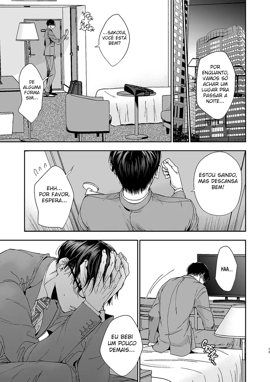 Eu, um Cara Sério, Nunca Imaginei Ser Enrabado Pelo Meu Colega Mais Novo Galanteador! Hentai – Página 12