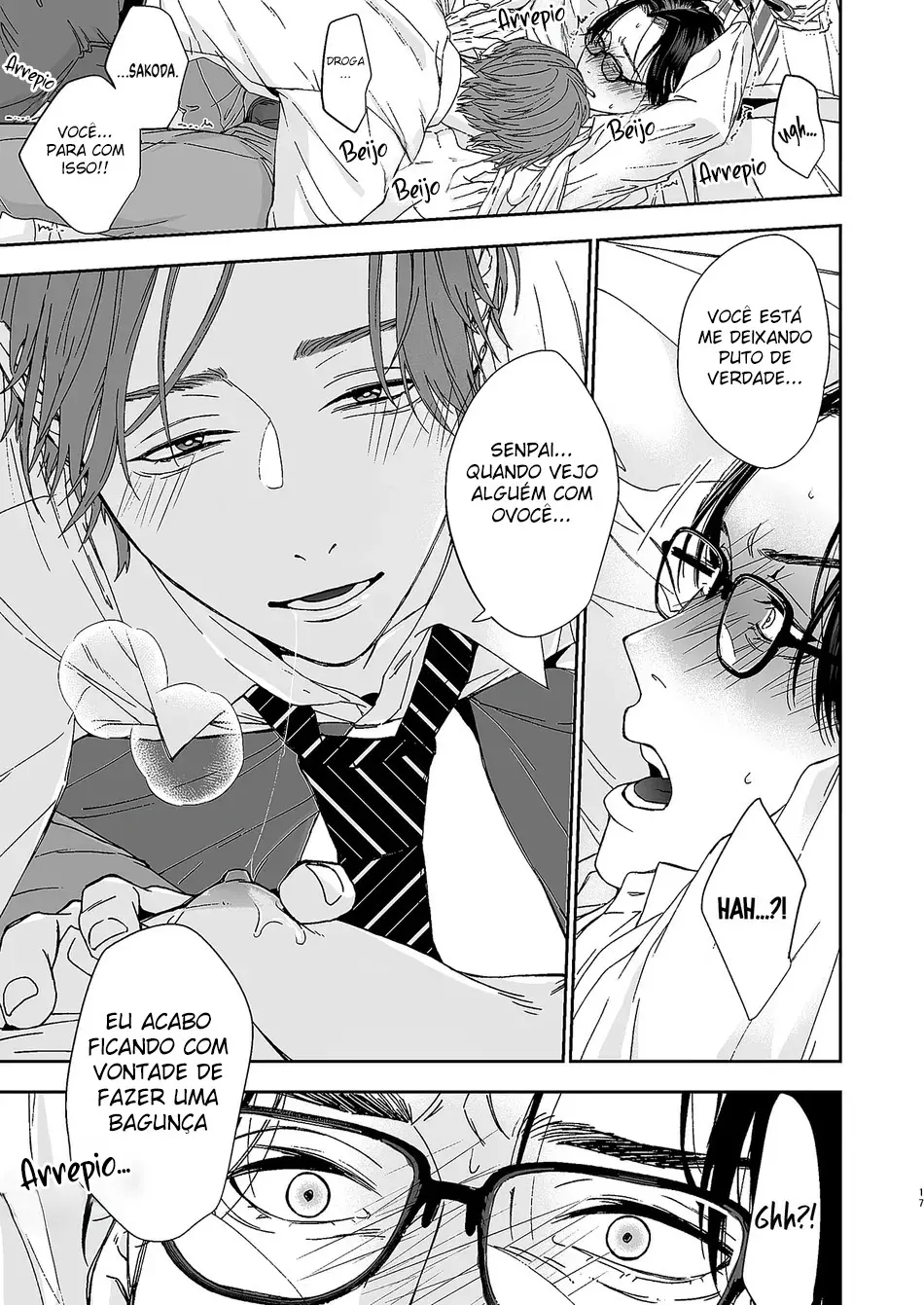 Eu, um Cara Sério, Nunca Imaginei Ser Enrabado Pelo Meu Colega Mais Novo Galanteador! Hentai – Página 16