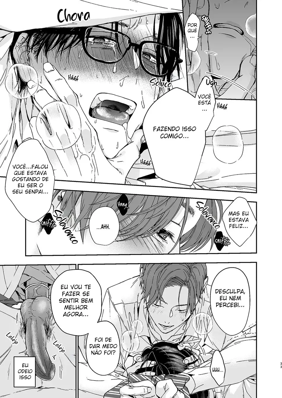 Eu, um Cara Sério, Nunca Imaginei Ser Enrabado Pelo Meu Colega Mais Novo Galanteador! Hentai – Página 32