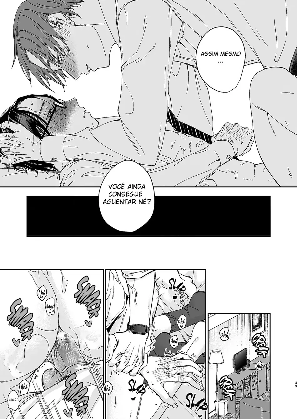 Eu, um Cara Sério, Nunca Imaginei Ser Enrabado Pelo Meu Colega Mais Novo Galanteador! Hentai – Página 38