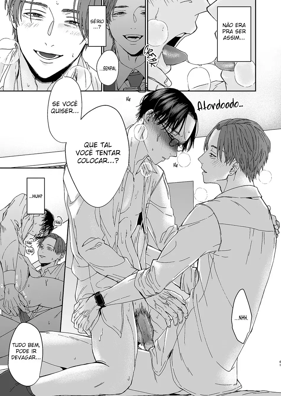 Eu, um Cara Sério, Nunca Imaginei Ser Enrabado Pelo Meu Colega Mais Novo Galanteador! Hentai – Página 40