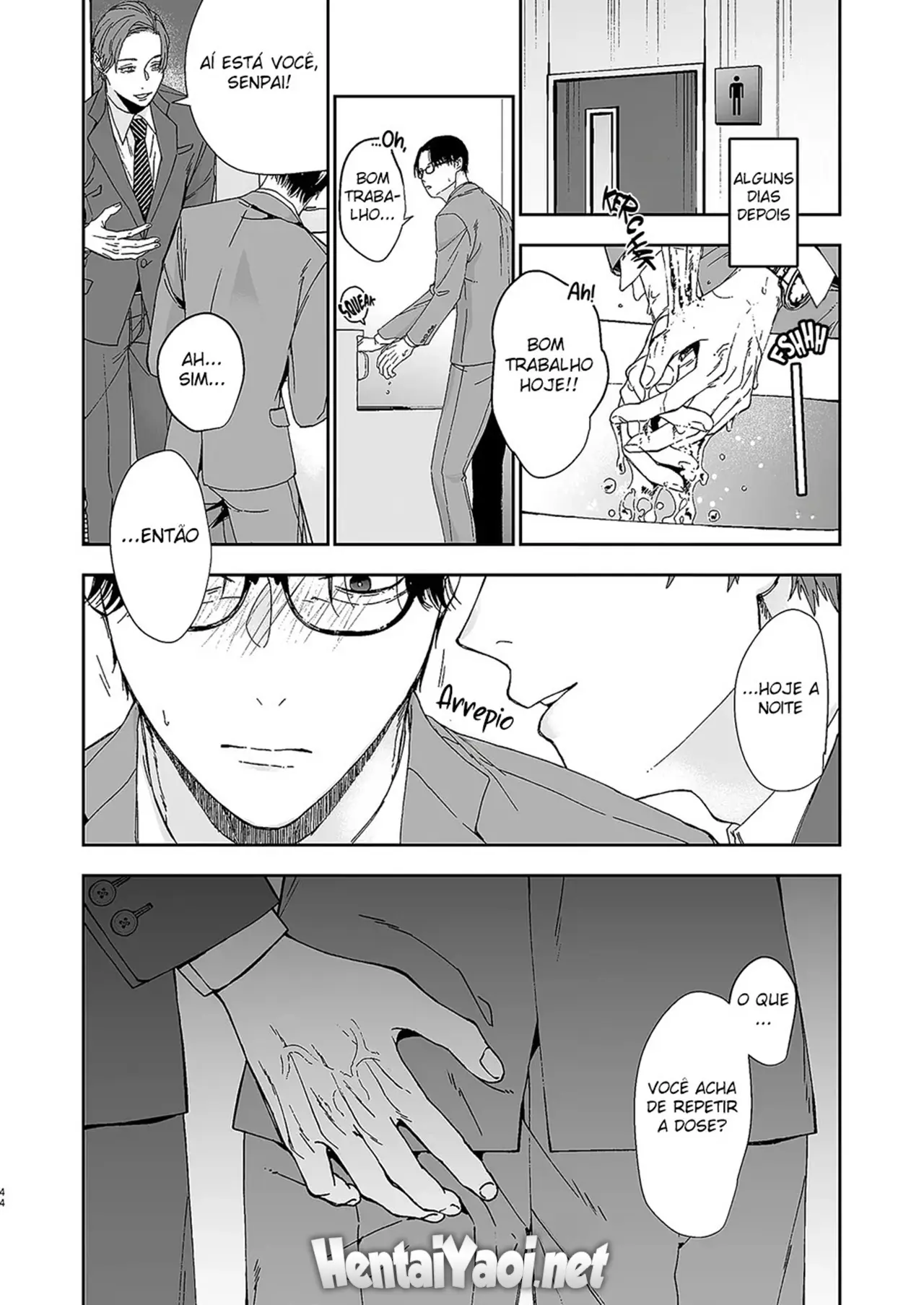 Eu, um Cara Sério, Nunca Imaginei Ser Enrabado Pelo Meu Colega Mais Novo Galanteador! Hentai – Página 43