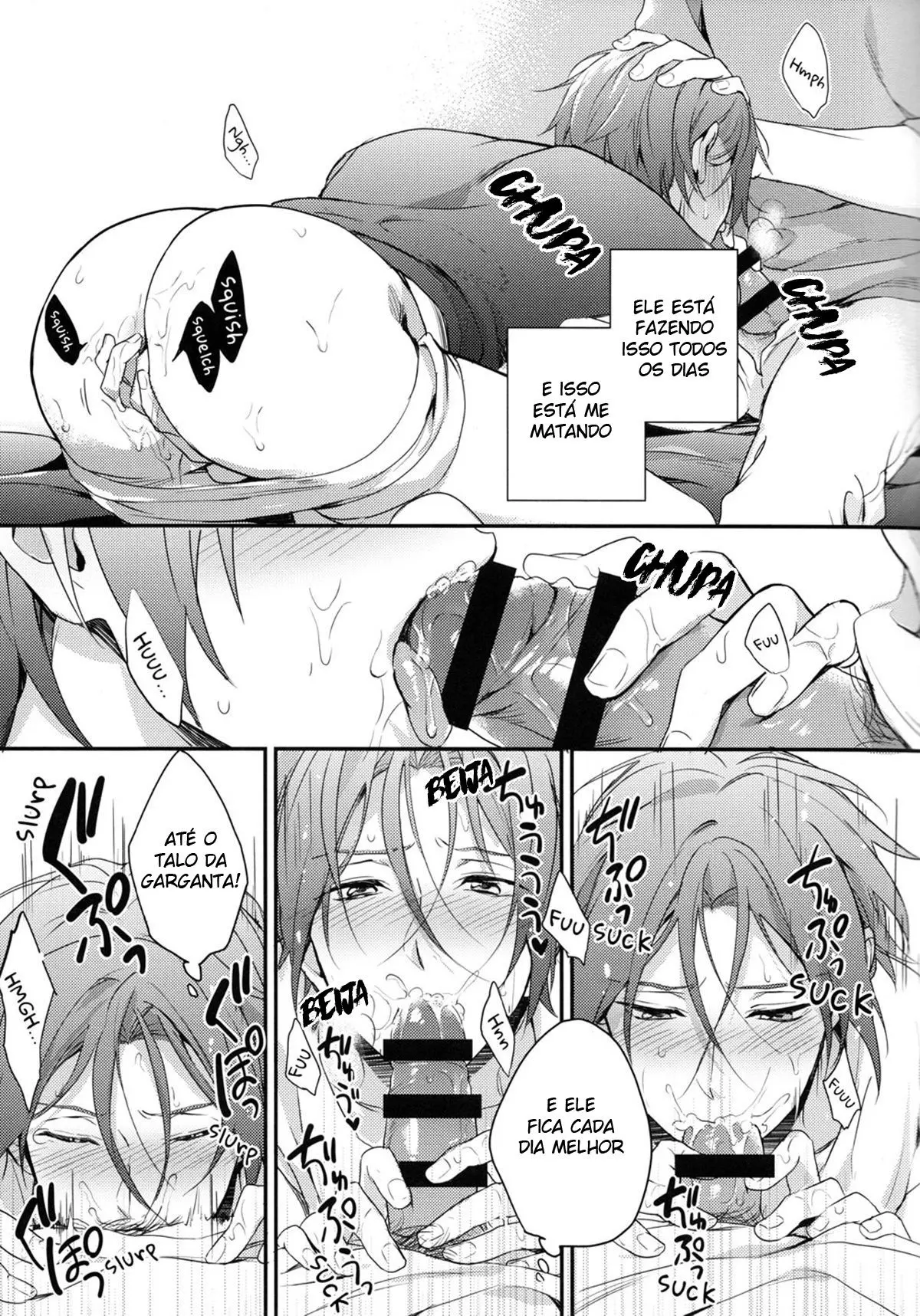 Eu Vou Proteger o Ombro do Sosuke! Hentai – Página 6