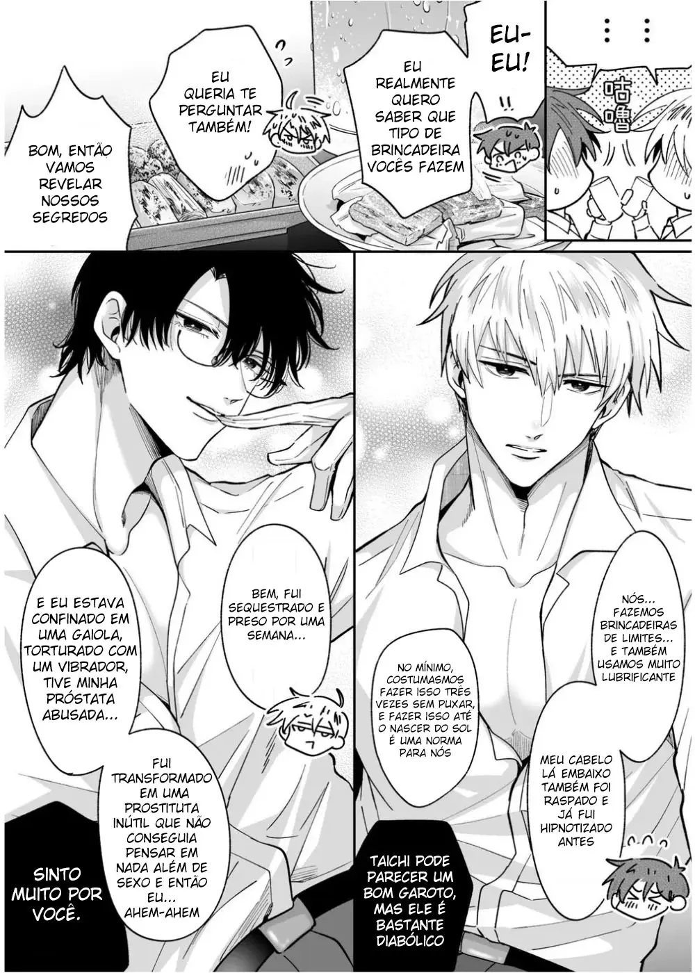 Festa De 4 Homens Em Um Hotel Hentai – Página 3