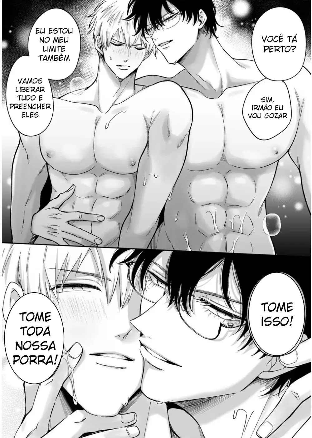 Festa De 4 Homens Em Um Hotel Hentai – Página 47