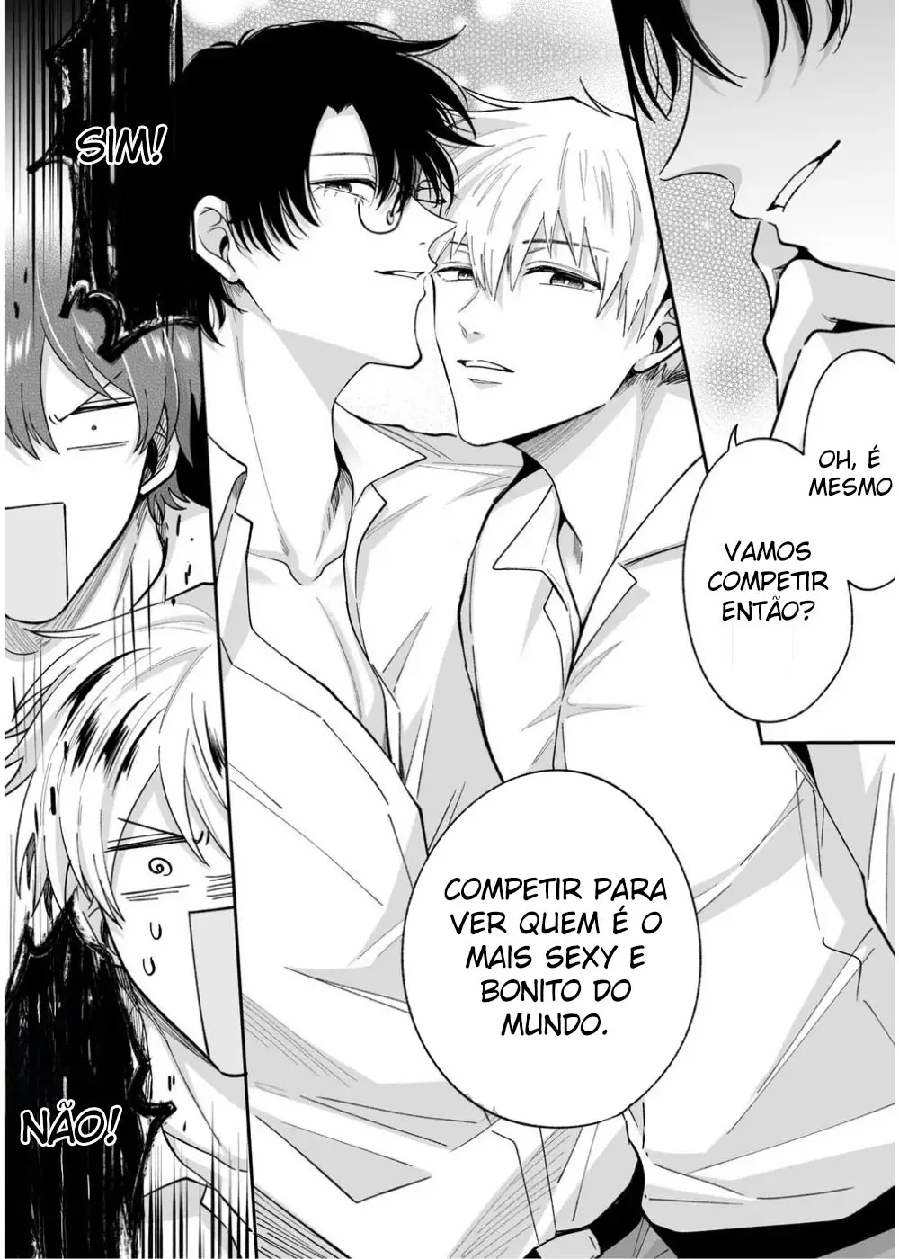 Festa De 4 Homens Em Um Hotel Hentai – Página 52
