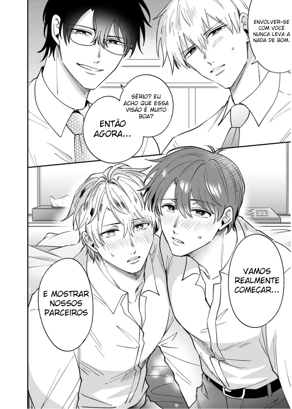 Festa De 4 Homens Em Um Hotel Hentai – Página 58