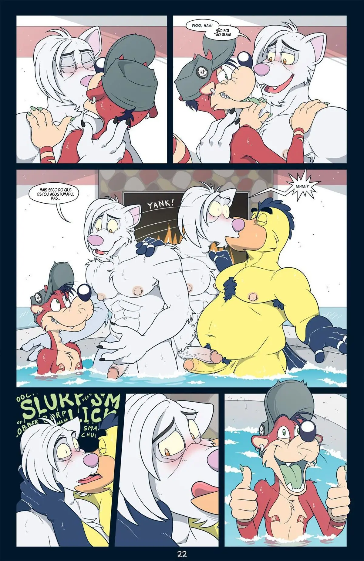 Festa Nua da Banheira Quente! Hentai – Página 22