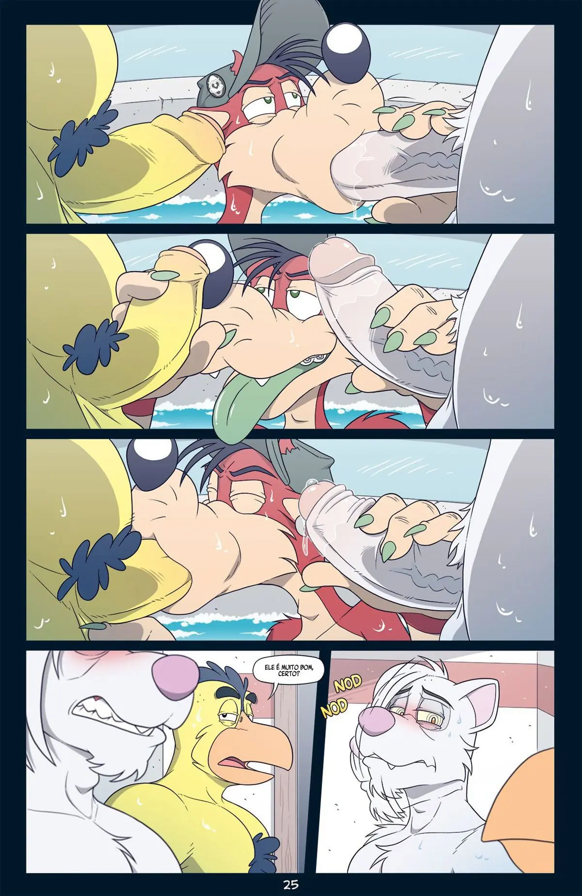 Festa Nua da Banheira Quente! Hentai – Página 25