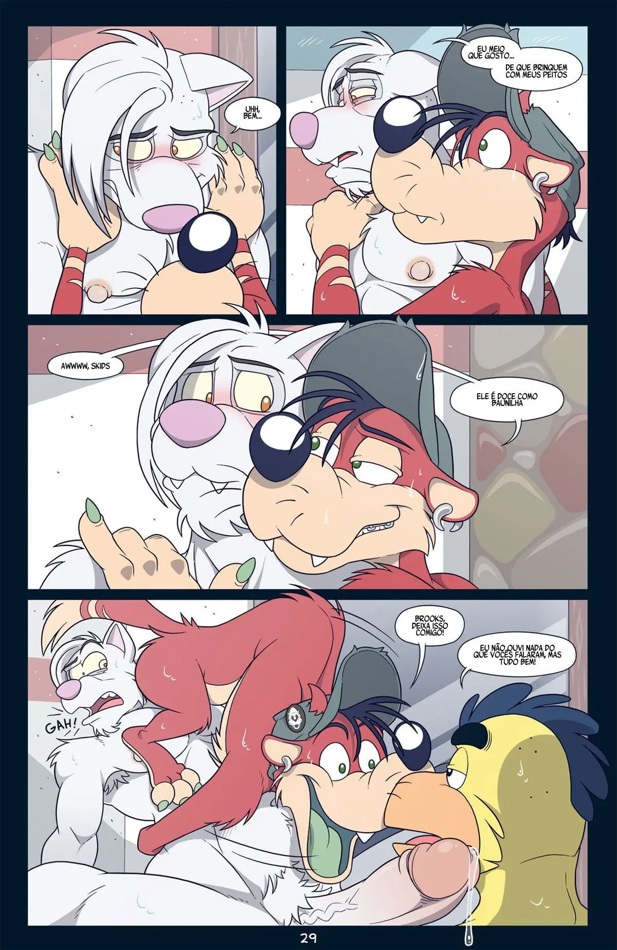 Festa Nua da Banheira Quente! Hentai – Página 29