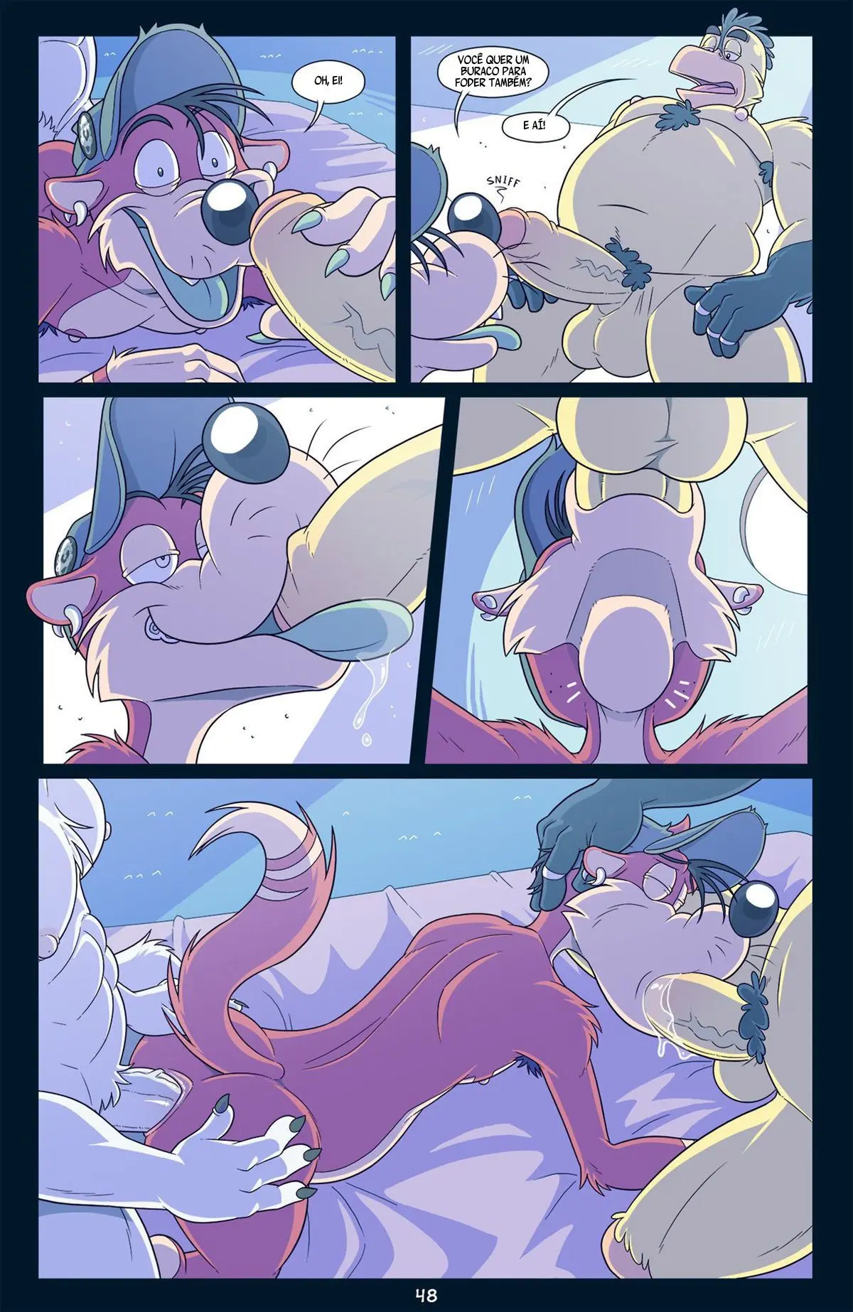 Festa Nua da Banheira Quente! Hentai – Página 48