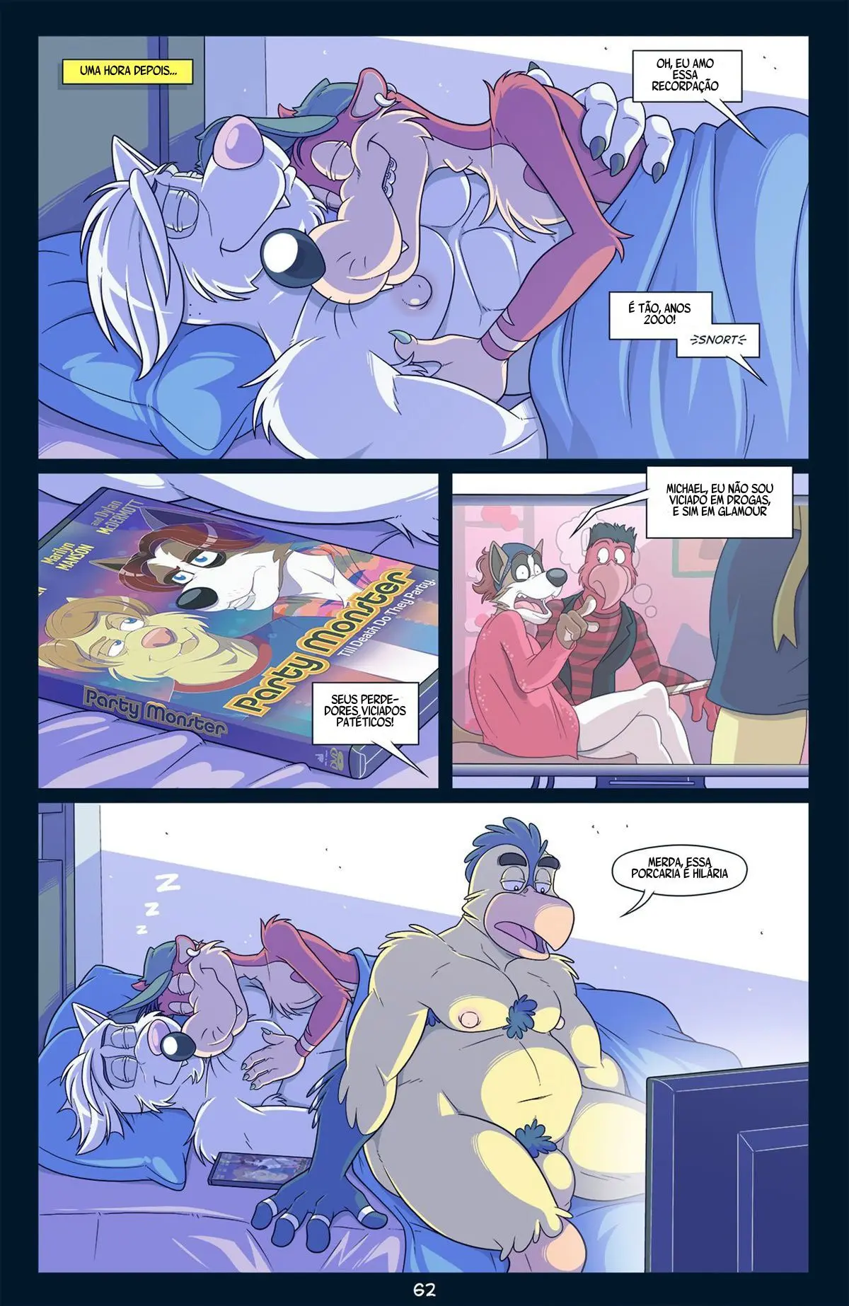 Festa Nua da Banheira Quente! Hentai – Página 62