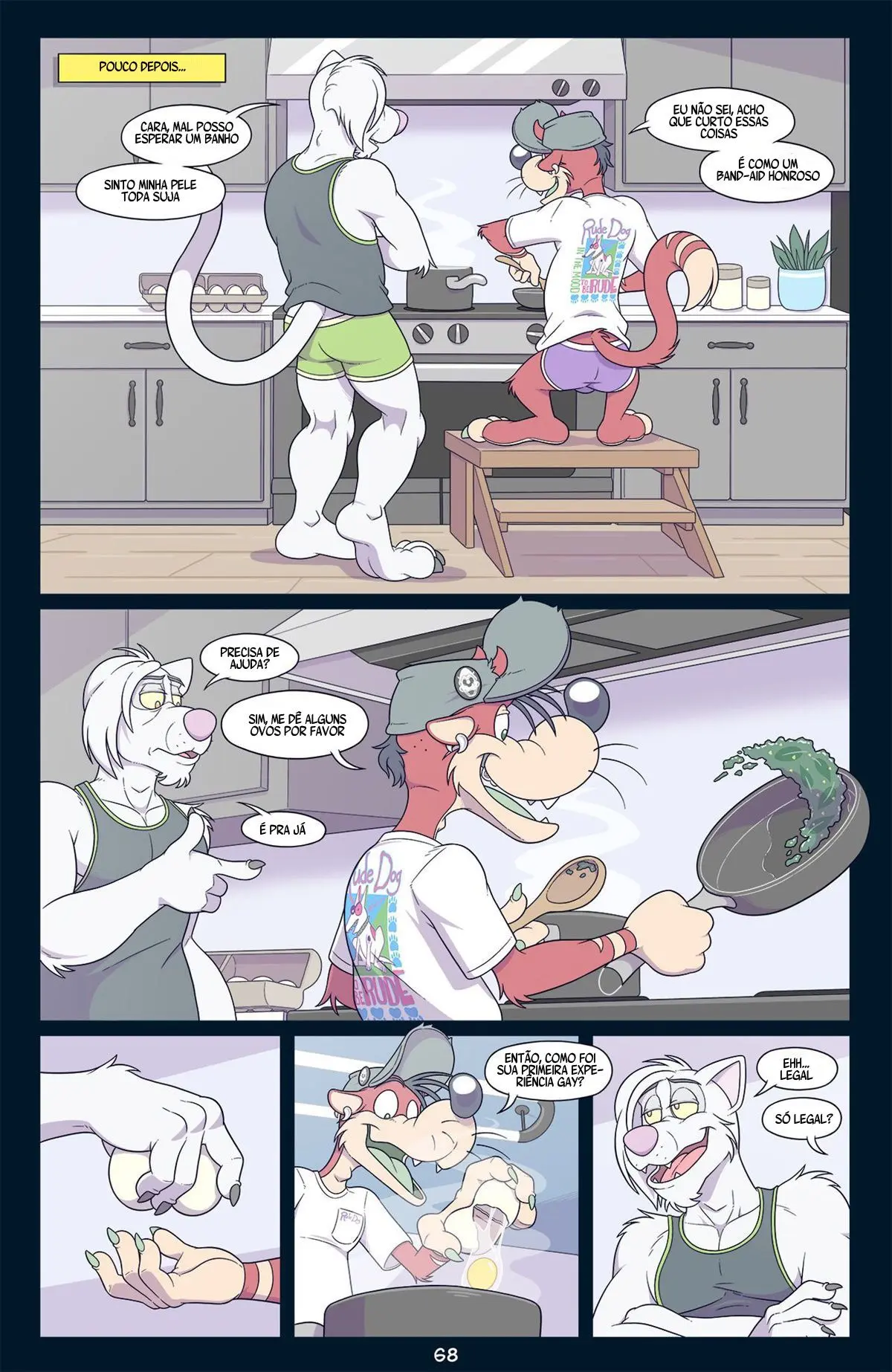 Festa Nua da Banheira Quente! Hentai – Página 68