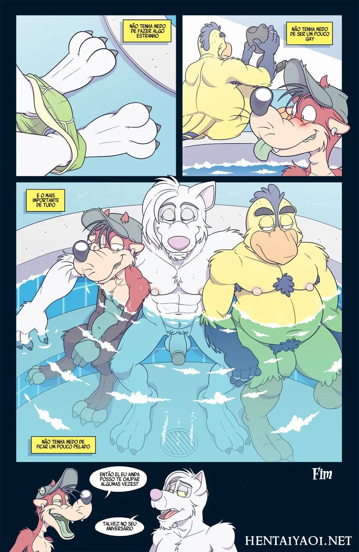 Festa Nua da Banheira Quente! Hentai – Página 72