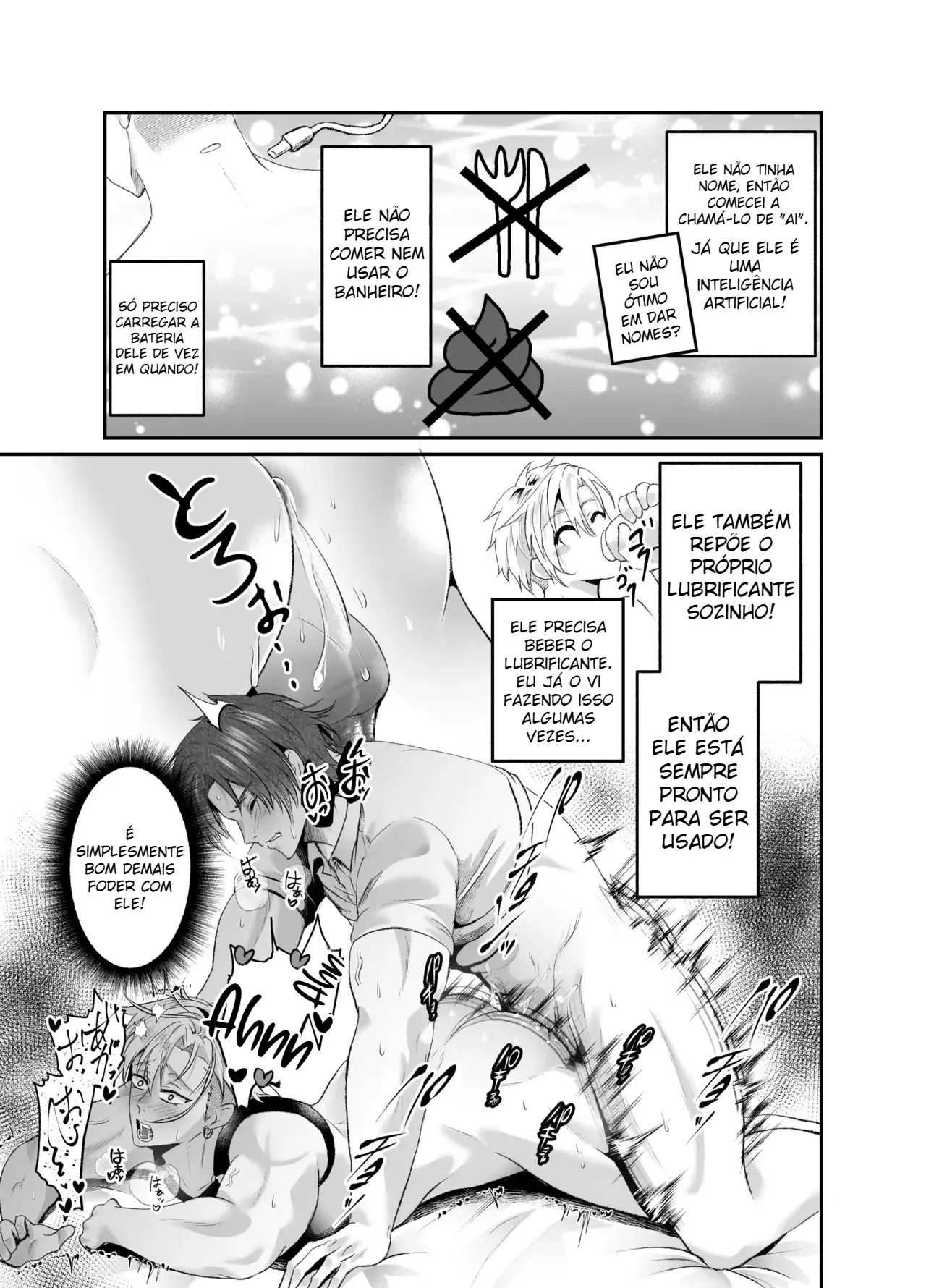 Fodendo Uma IA Ao Invés do Meu Namorado Hentai – Página 15
