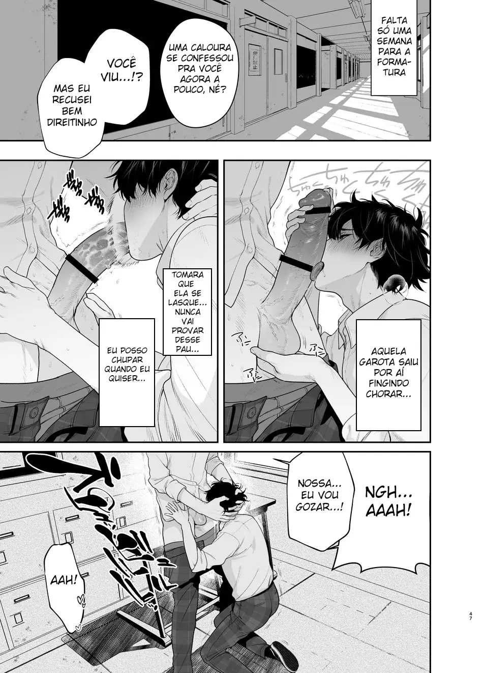 Formatura e o Quarto De Sexo Hentai – Página 47