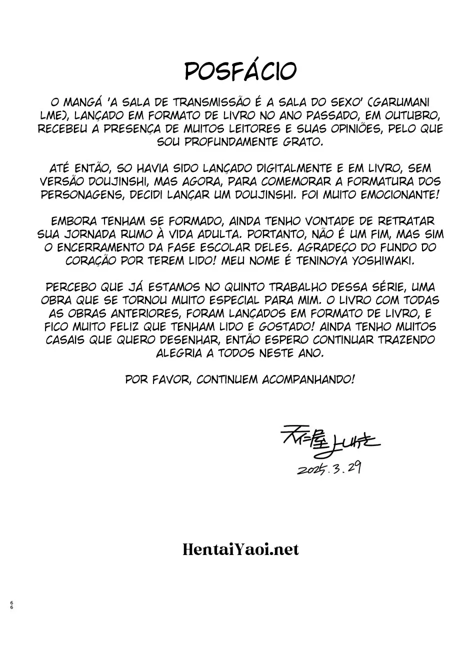 Formatura e o Quarto De Sexo Hentai – Página 66