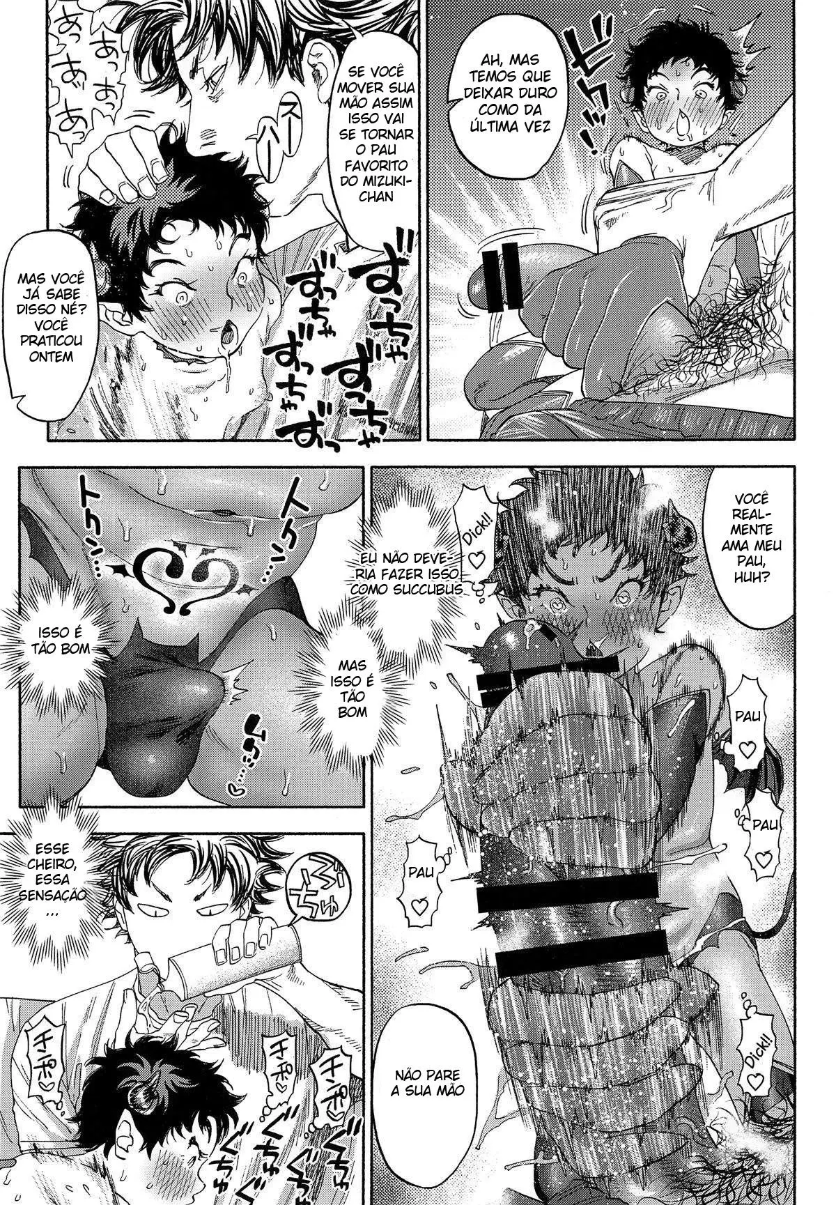 Ganbare Succubus Mizuki-kun Hentai – Página 36