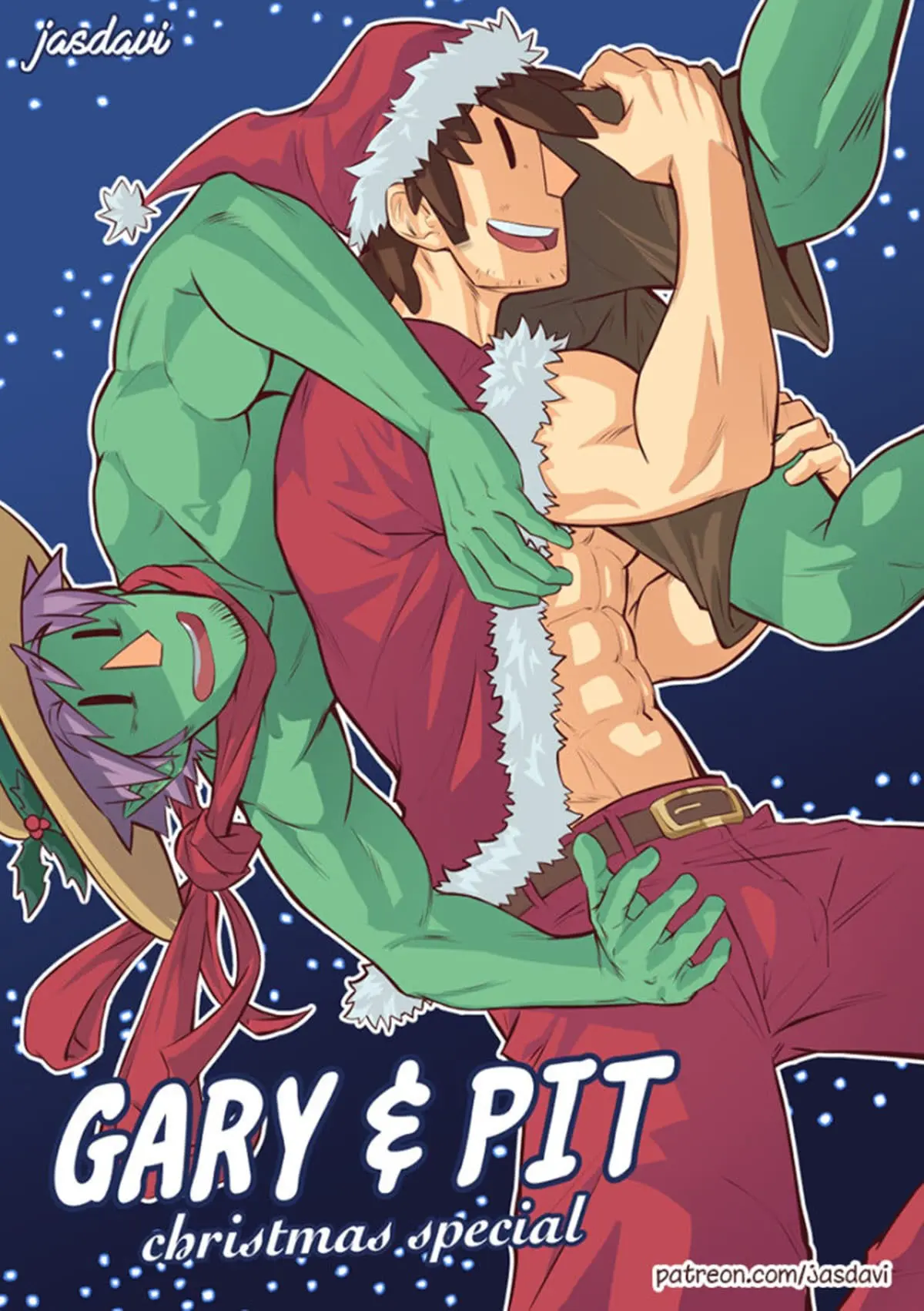 Gary & Pit Especial de Natal Hentai – Página 1 Gary & Pit Especial de Natal Hentai – Página 1
