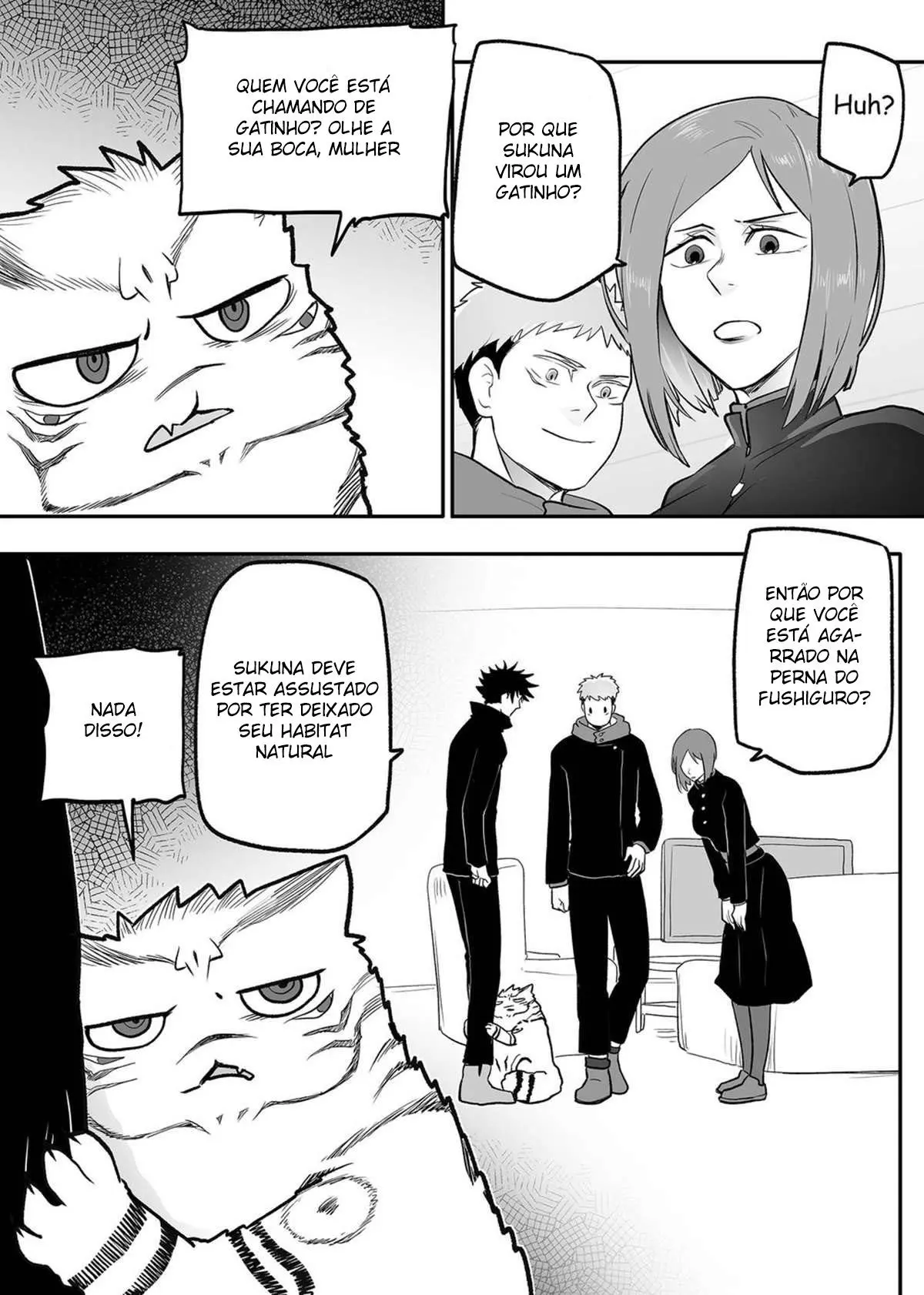 Gato Gordo e o Cachorro Idiota Hentai – Página 10