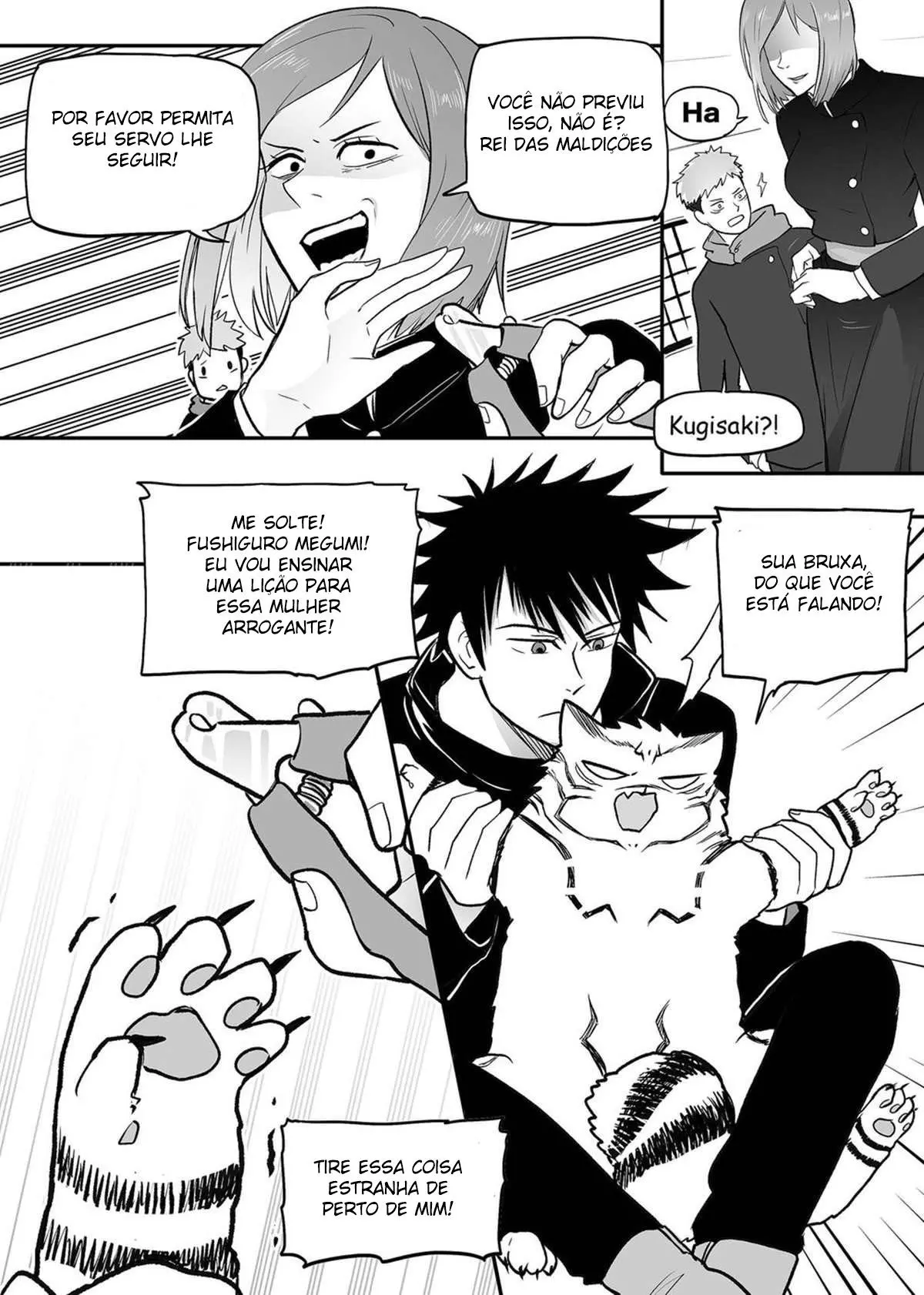 Gato Gordo e o Cachorro Idiota Hentai – Página 11