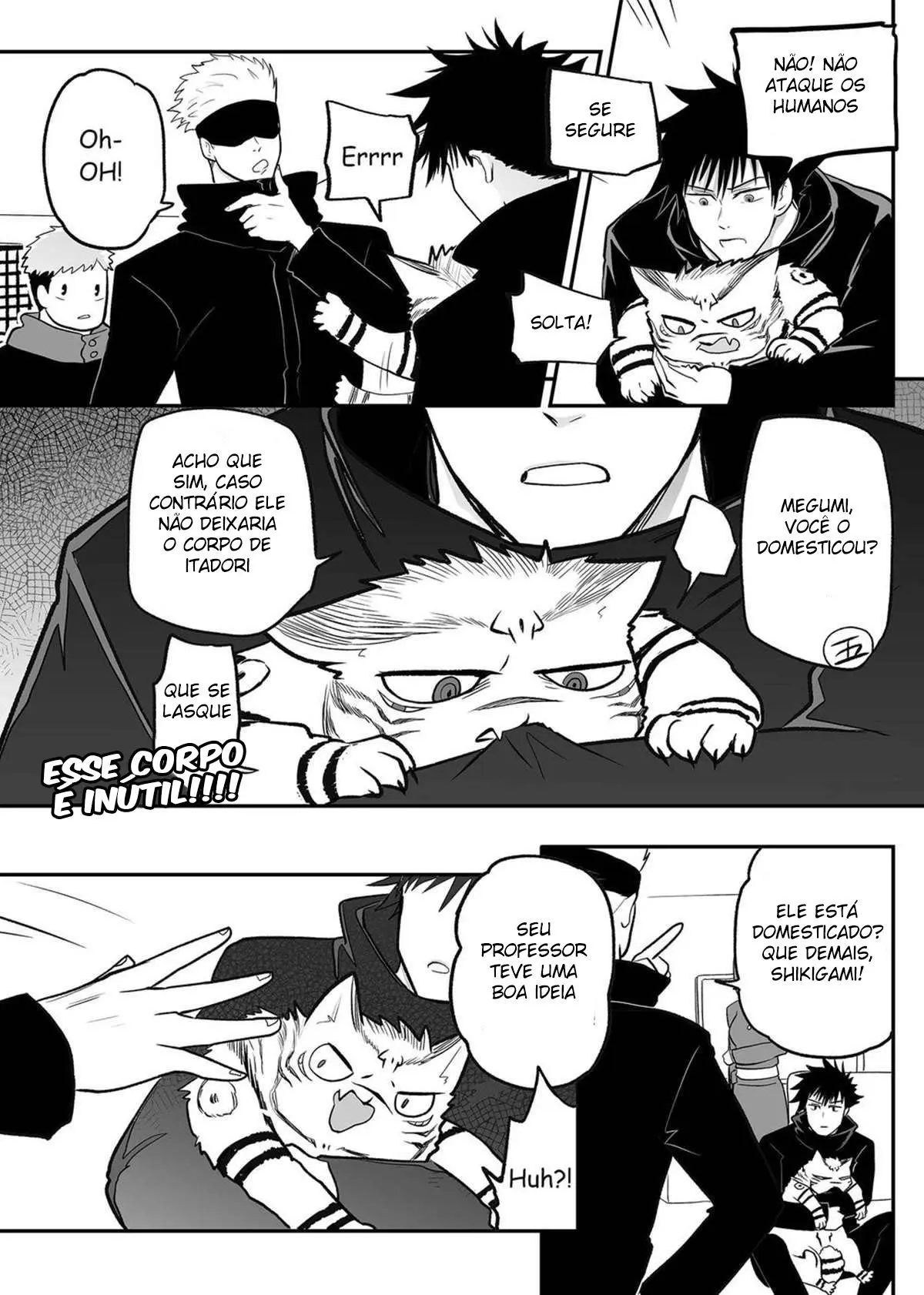 Gato Gordo e o Cachorro Idiota Hentai – Página 14