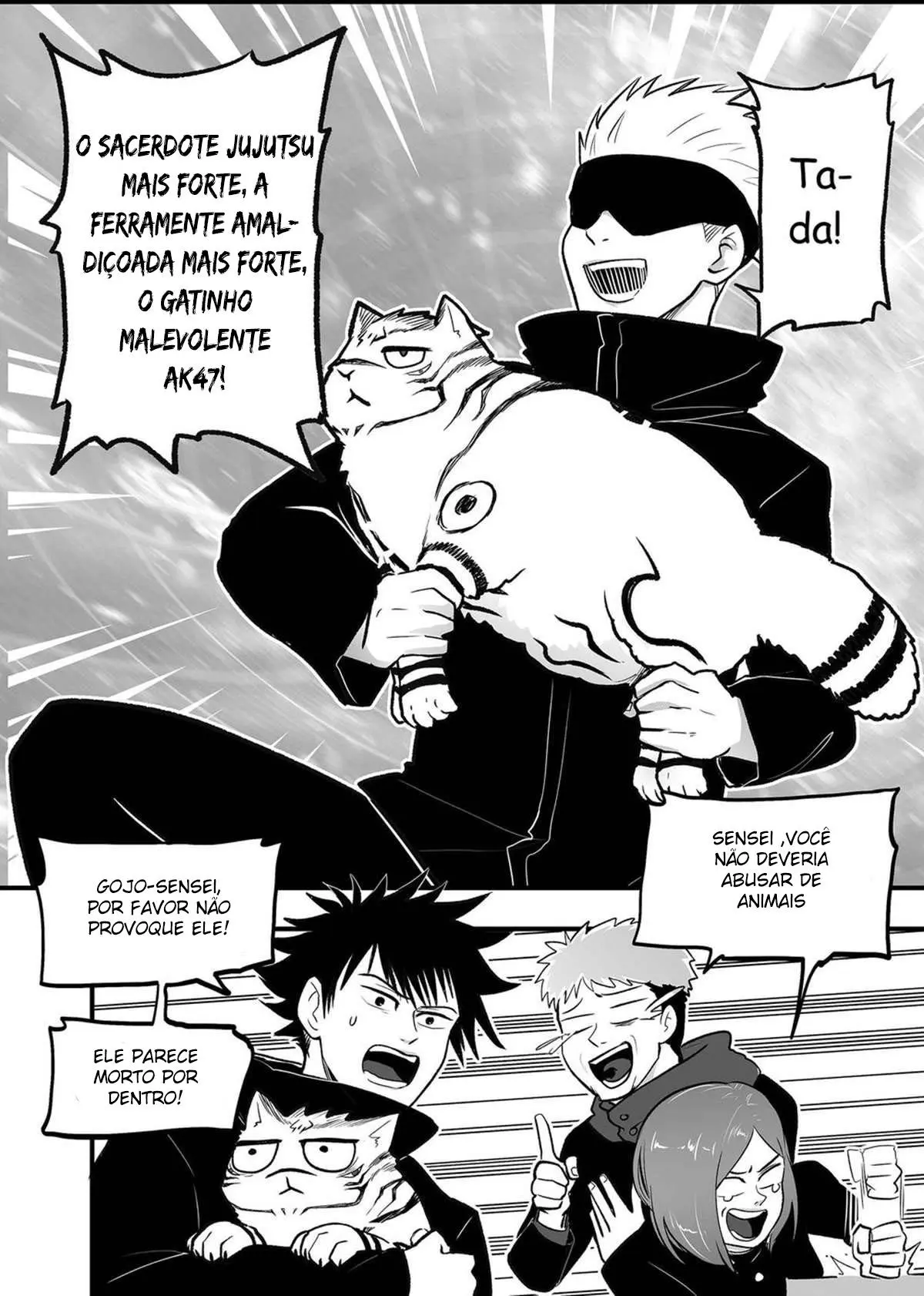 Gato Gordo e o Cachorro Idiota Hentai – Página 15