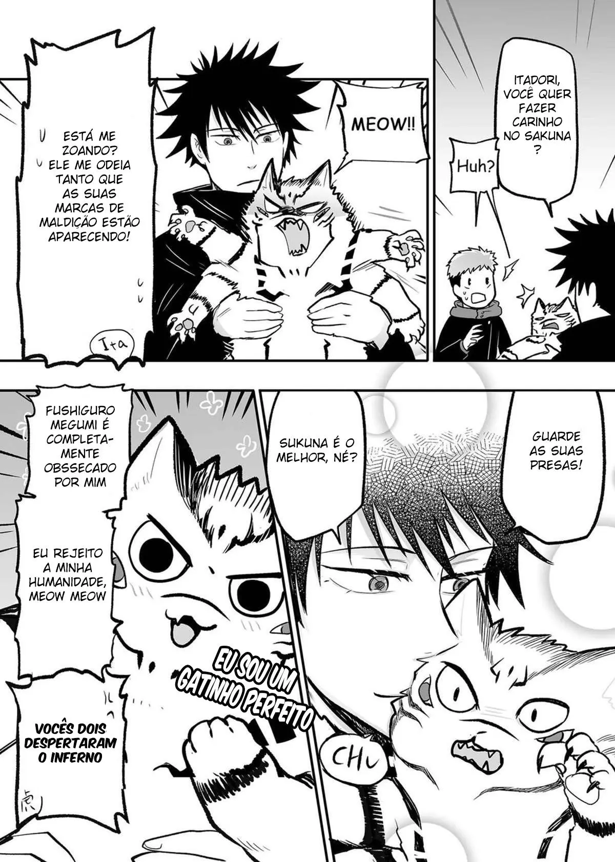 Gato Gordo e o Cachorro Idiota Hentai – Página 17