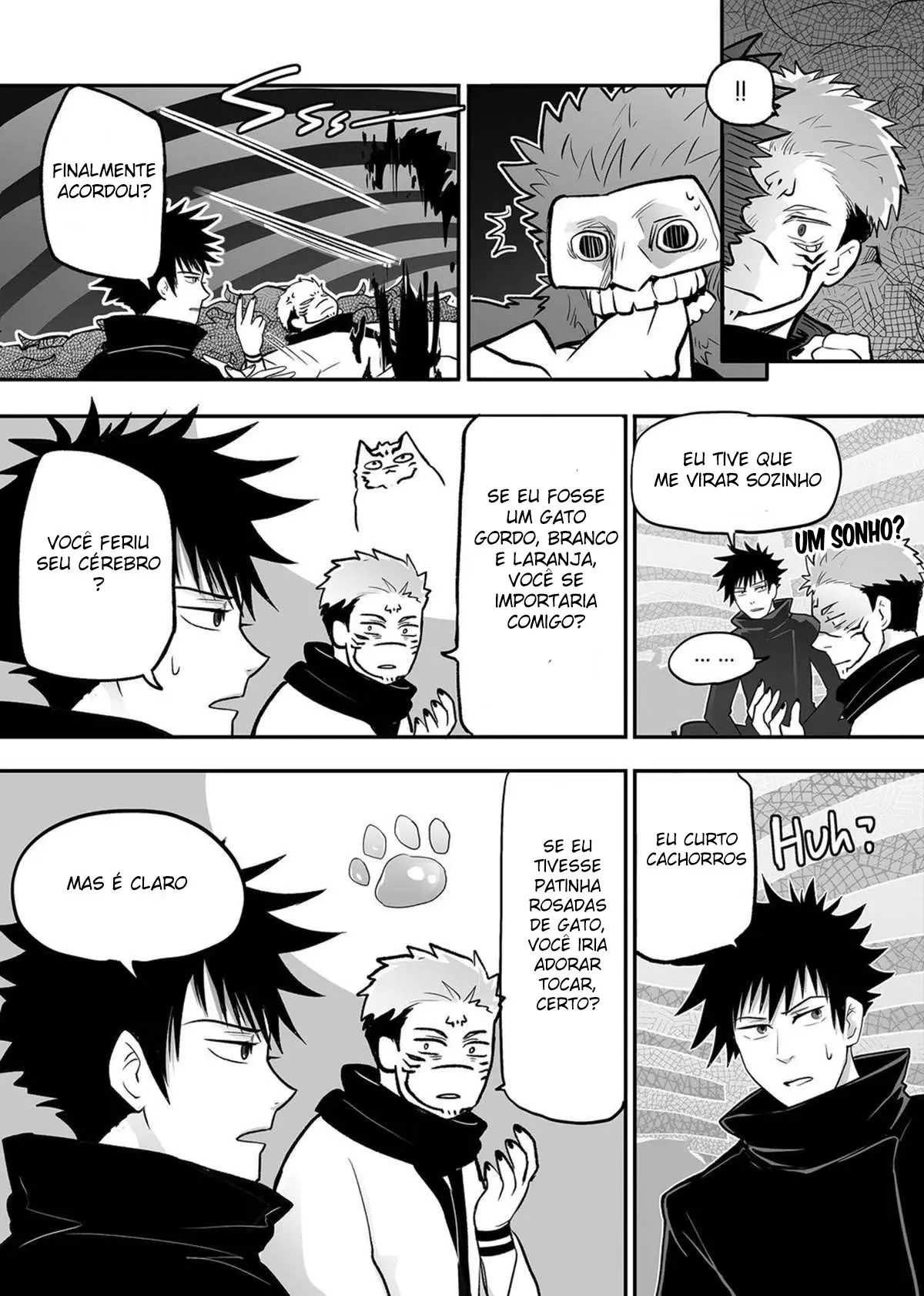 Gato Gordo e o Cachorro Idiota Hentai – Página 18