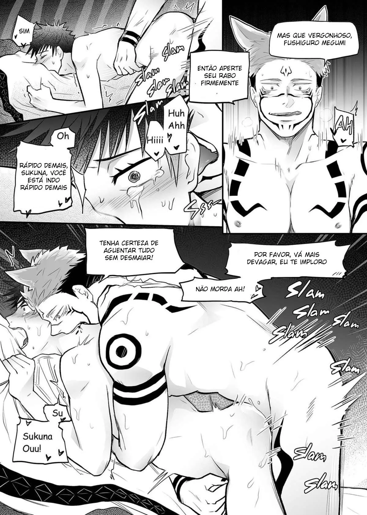 Gato Gordo e o Cachorro Idiota Hentai – Página 50