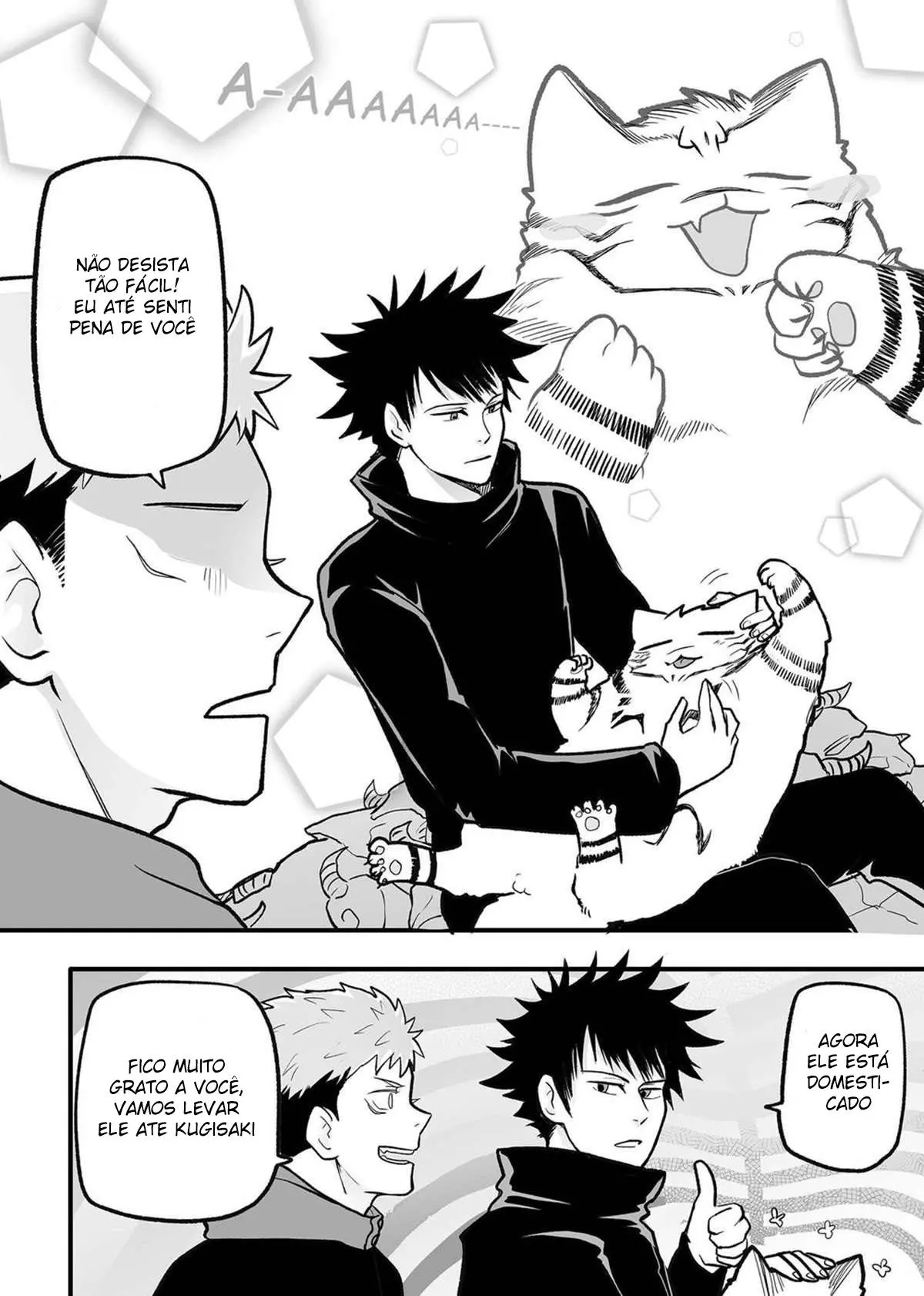 Gato Gordo e o Cachorro Idiota Hentai – Página 9