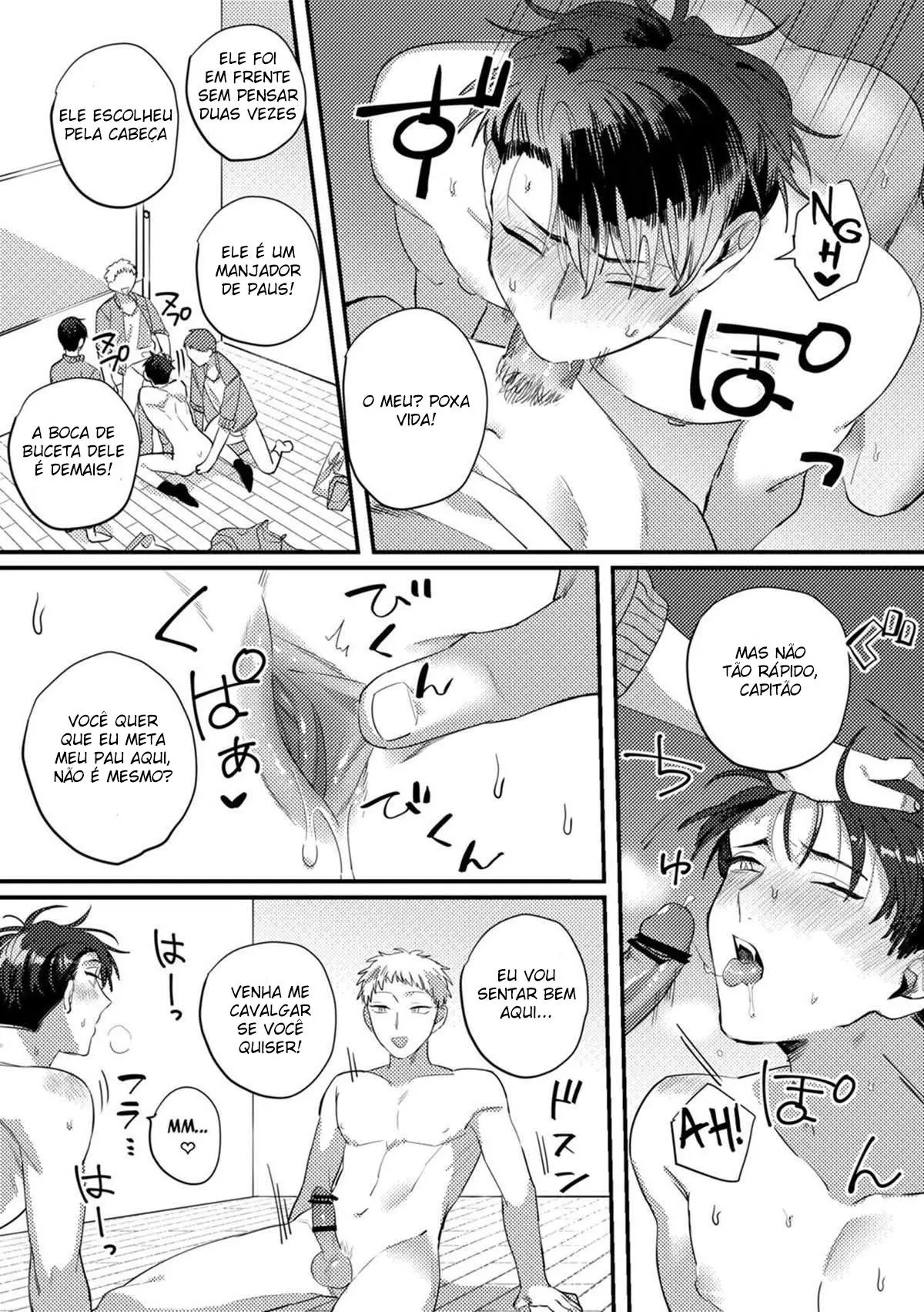 Gerenciando a Ejaculação do Nosso Capitão de Basquete Demoníaco Hentai – Página 15