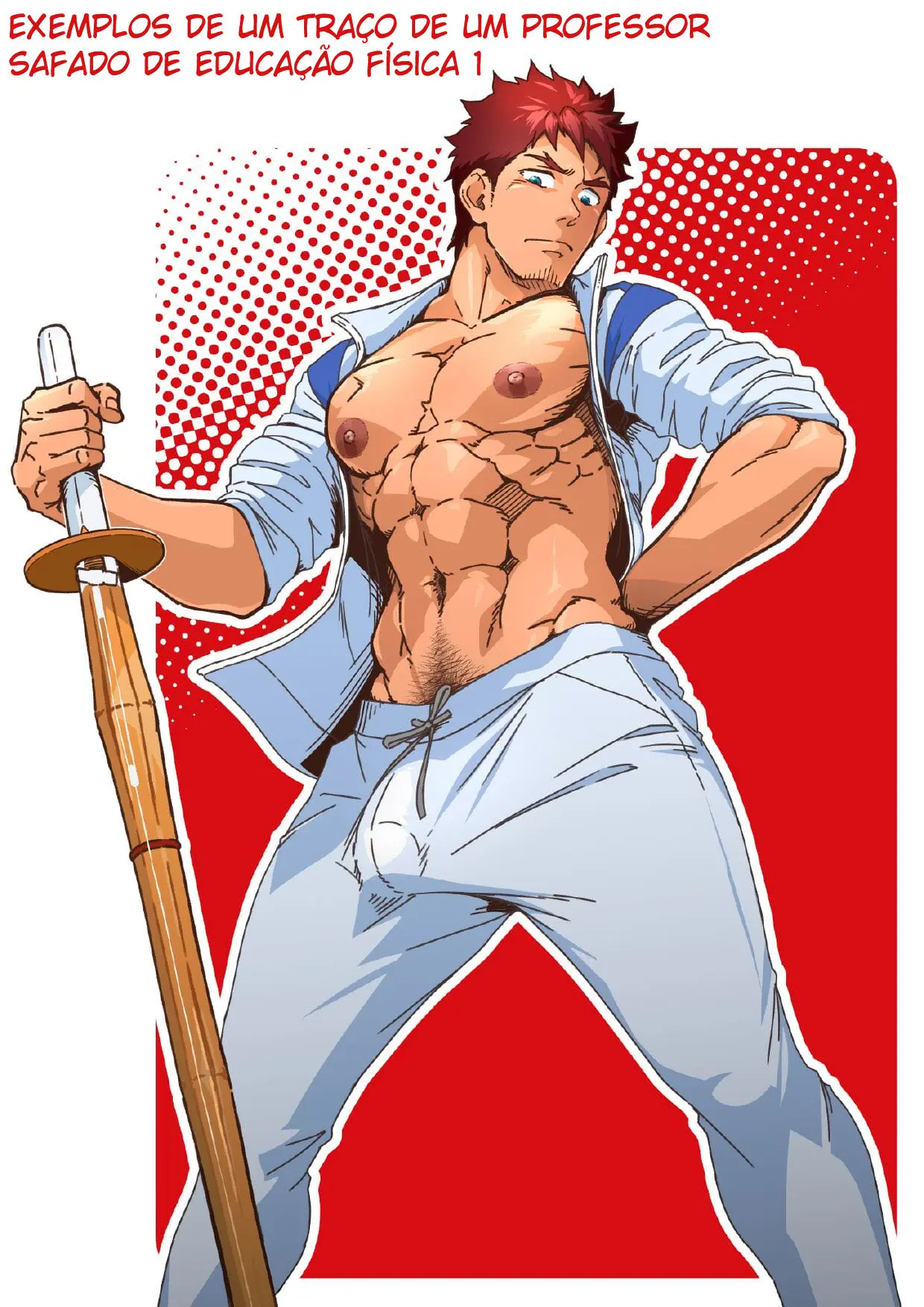 Glory Hole no Provador – Alvo:Professor de Educação Física Hentai – Página 47