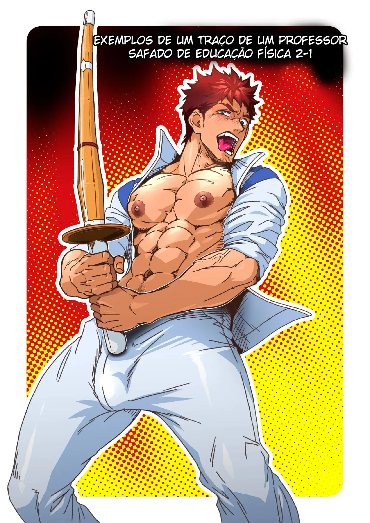 Glory Hole no Provador – Alvo:Professor de Educação Física Hentai – Página 49