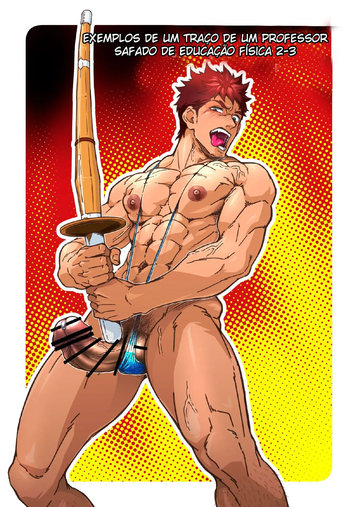 Glory Hole no Provador – Alvo:Professor de Educação Física Hentai – Página 51