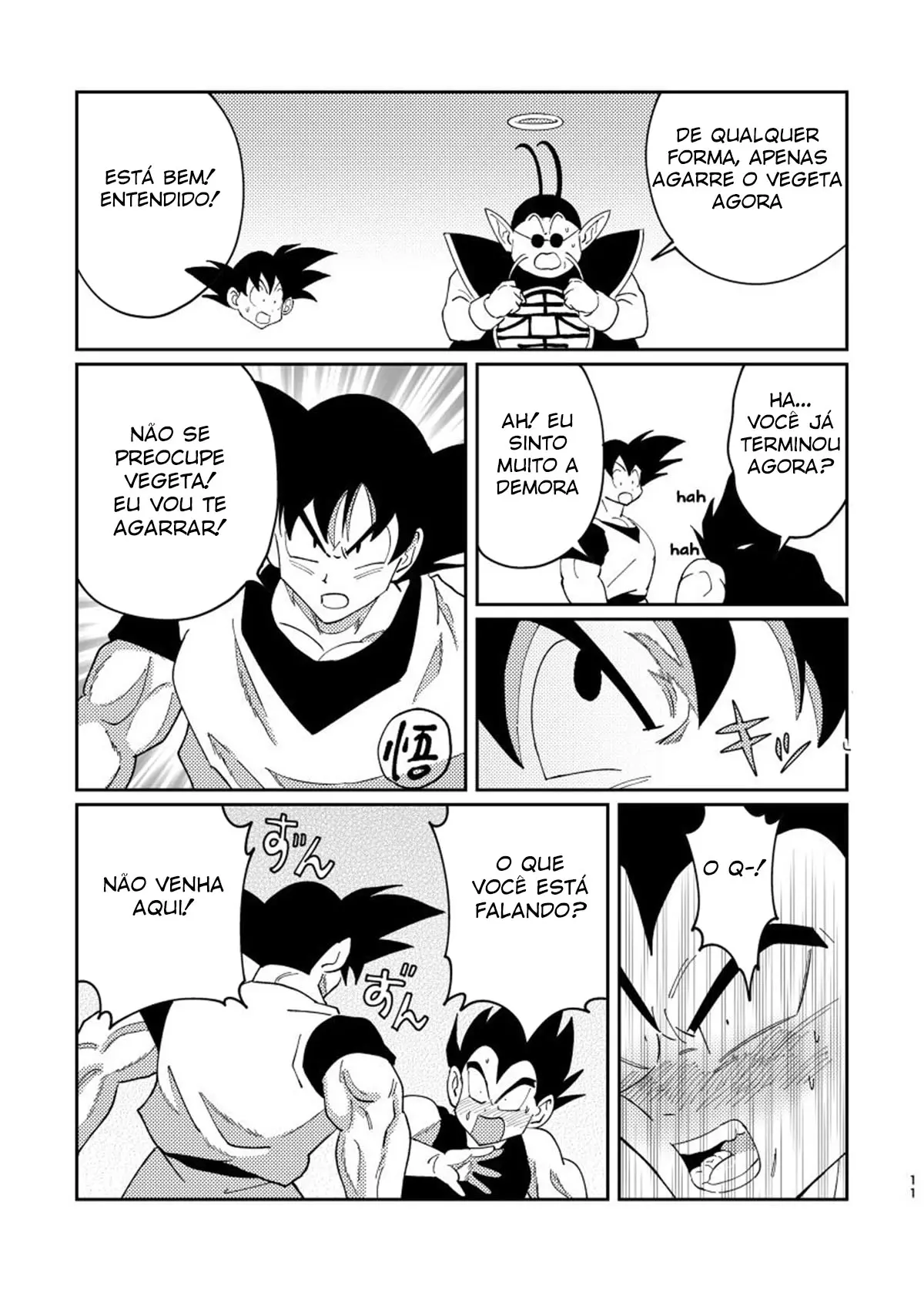 Goku e Vegeta Boys Love Hentai – Página 10