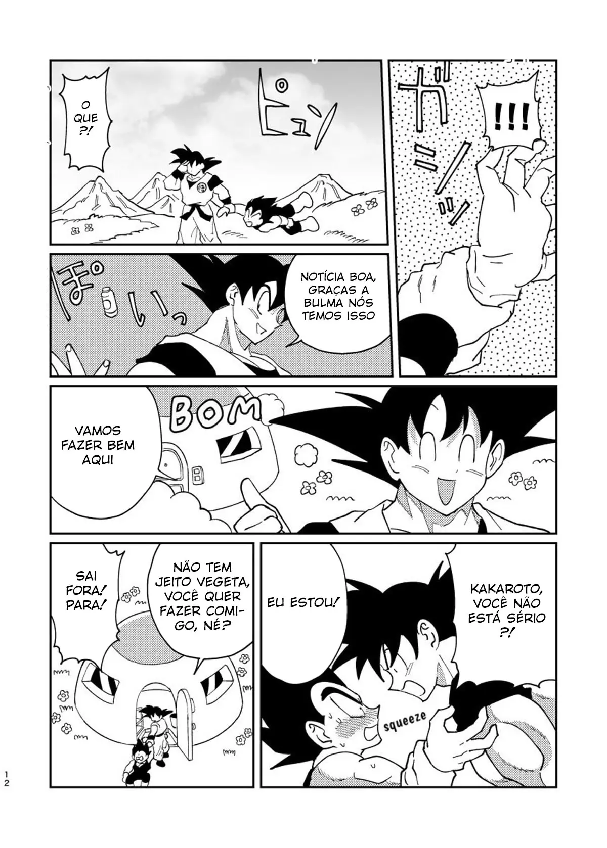 Goku e Vegeta Boys Love Hentai – Página 11