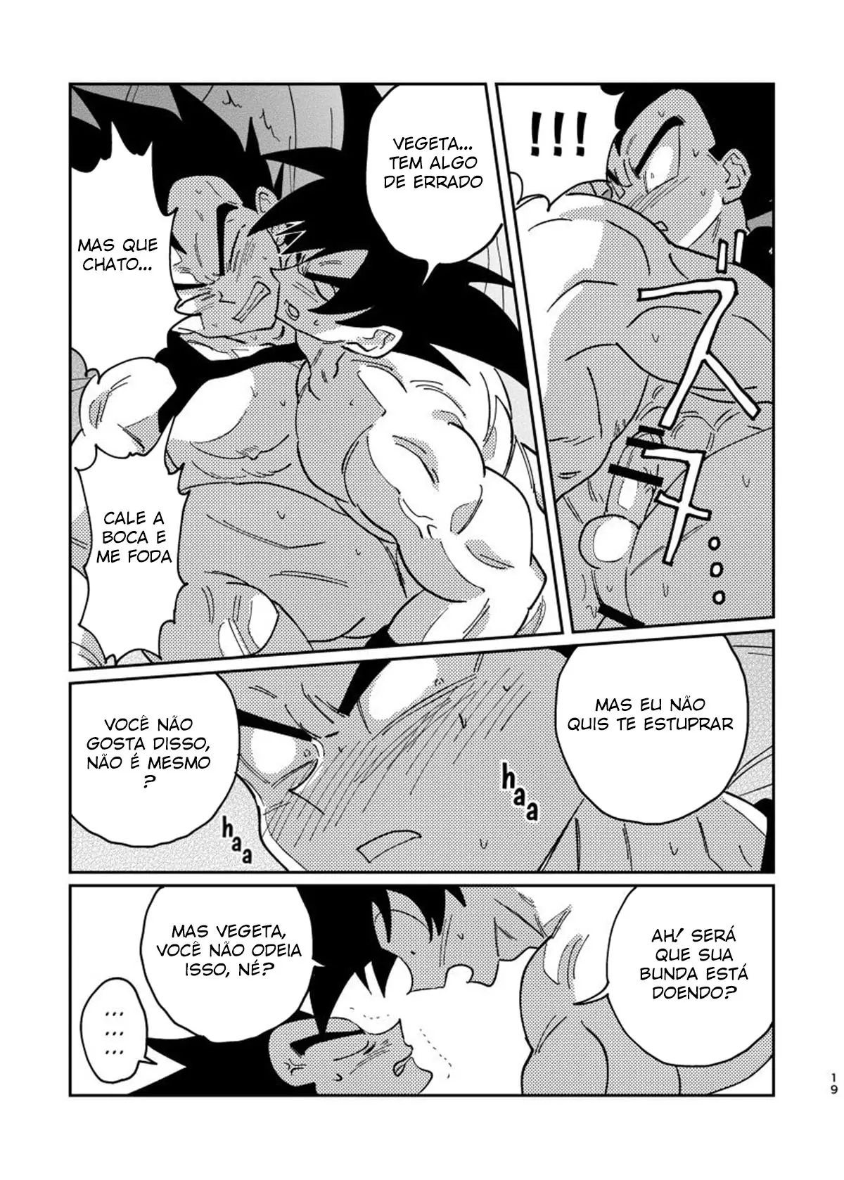 Goku e Vegeta Boys Love Hentai – Página 18